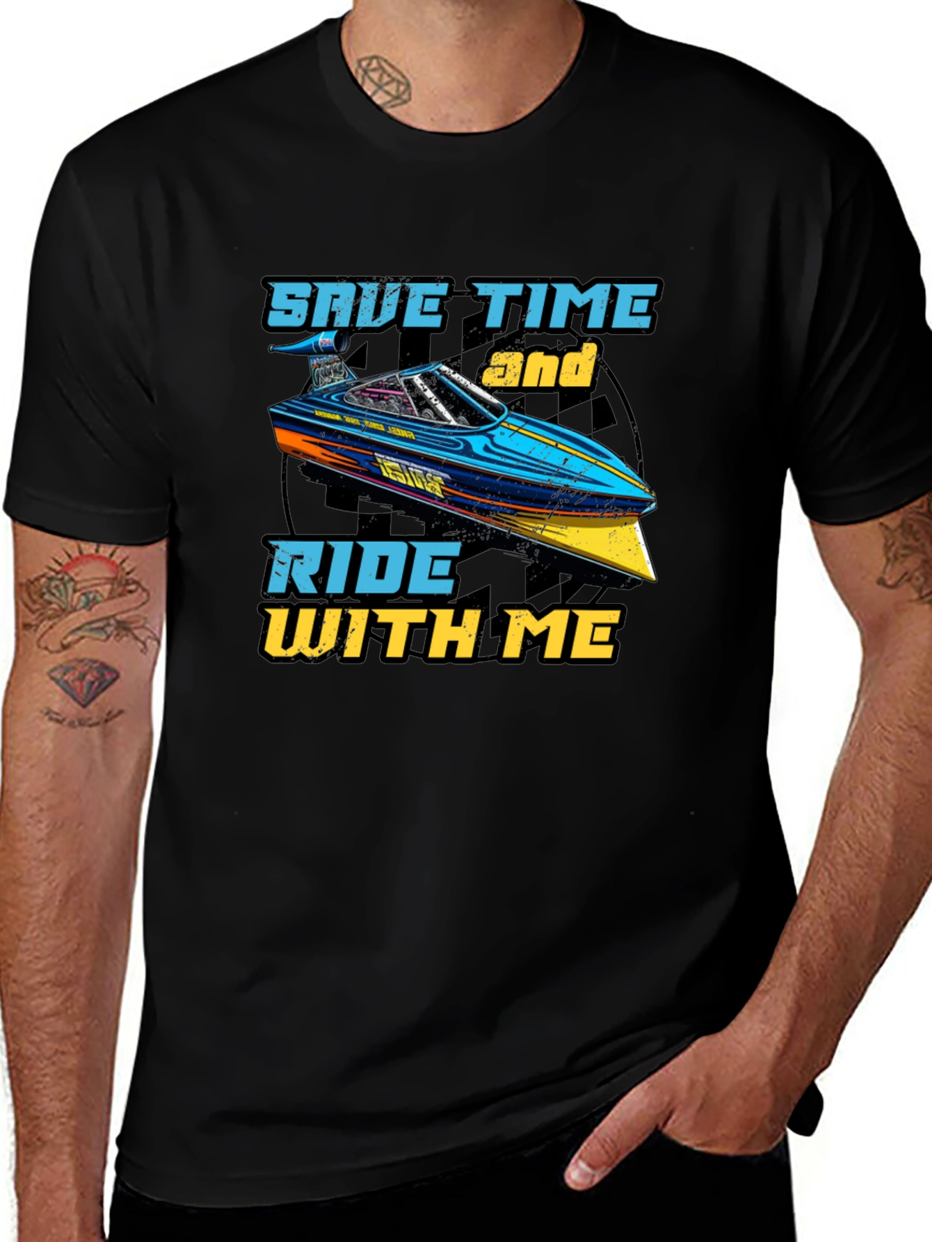 Variant 30 of Ride With Me Graphic Tee