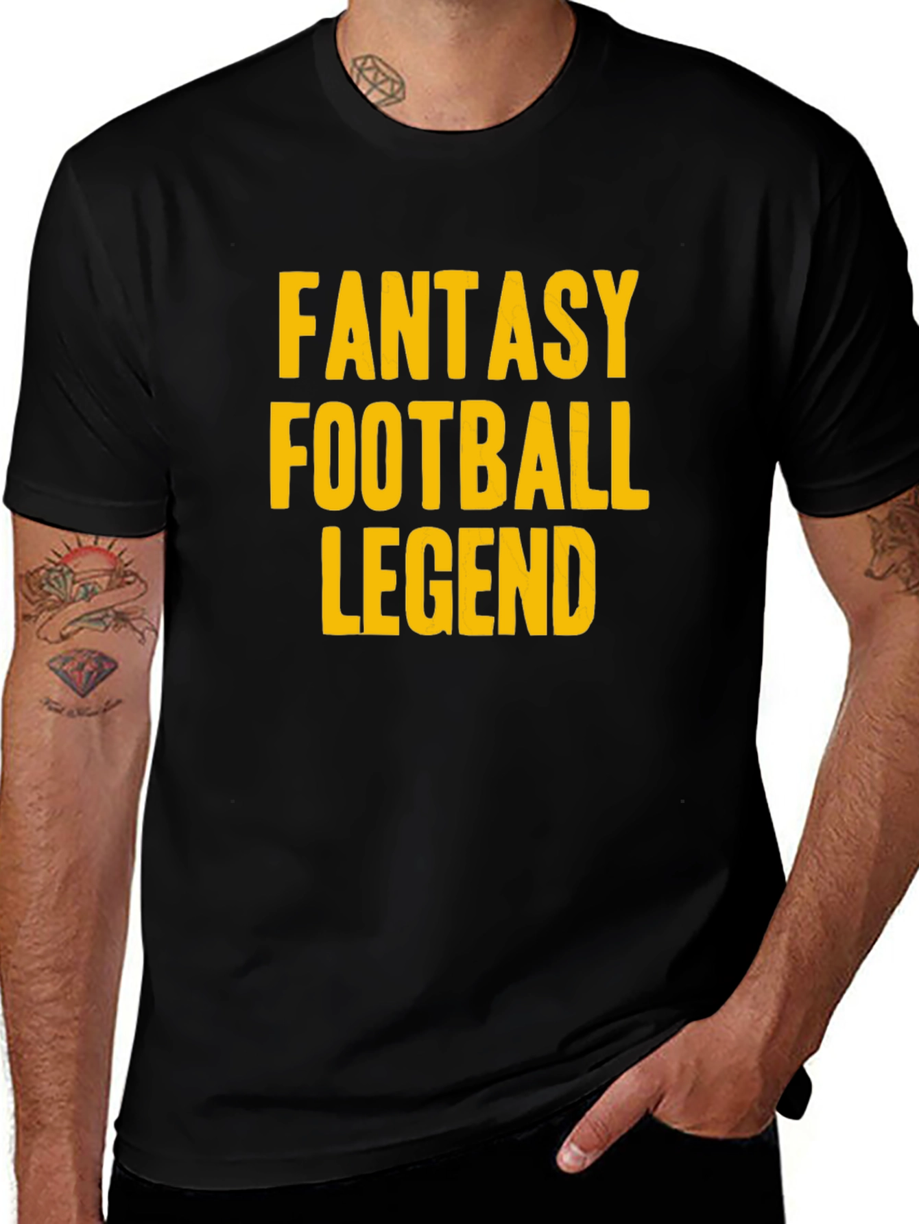 Variant 22 of Fantasy Football Legend T-Shirt - Black