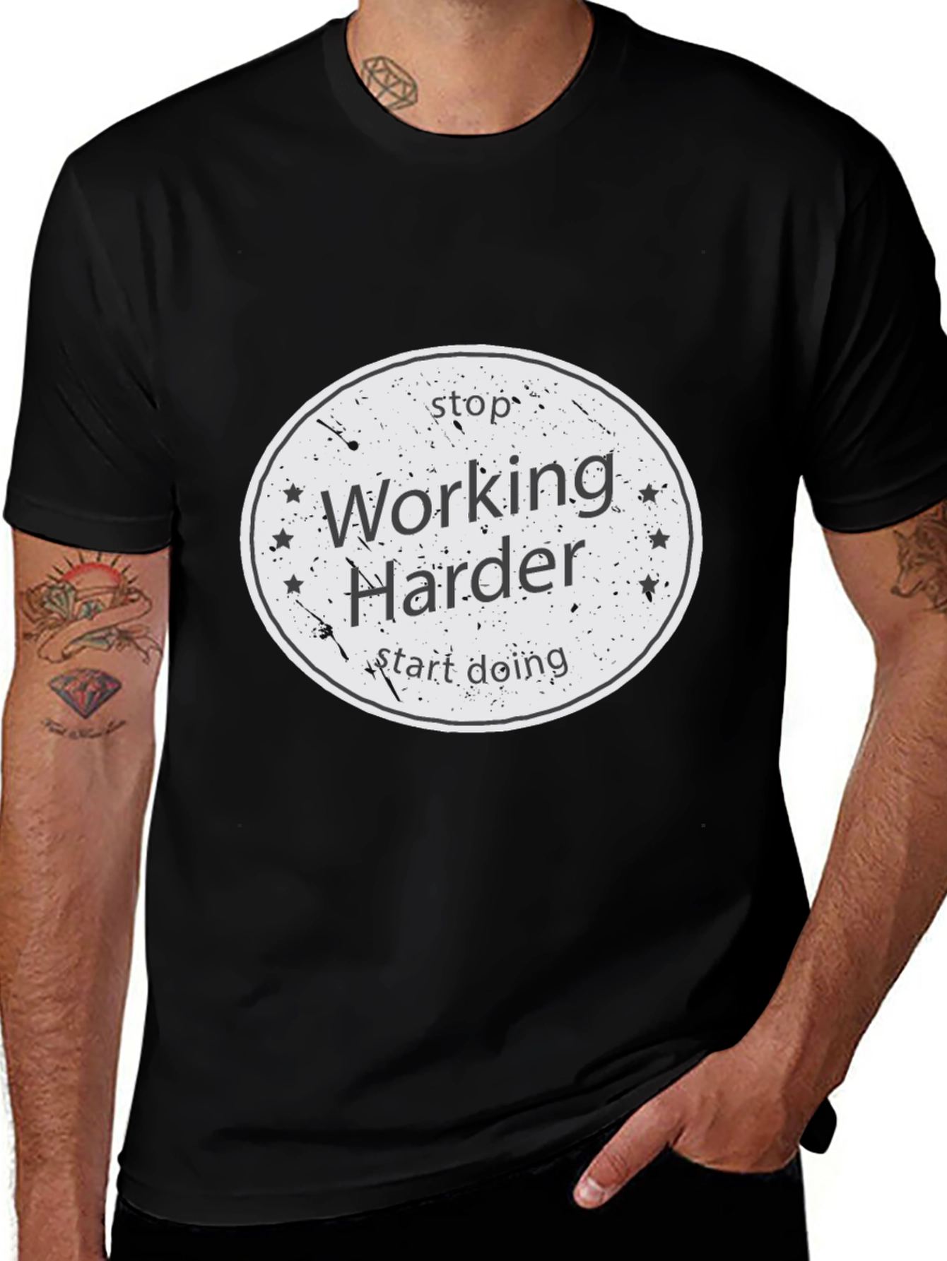 Variant 28 of Stop Working Harder T-Shirt