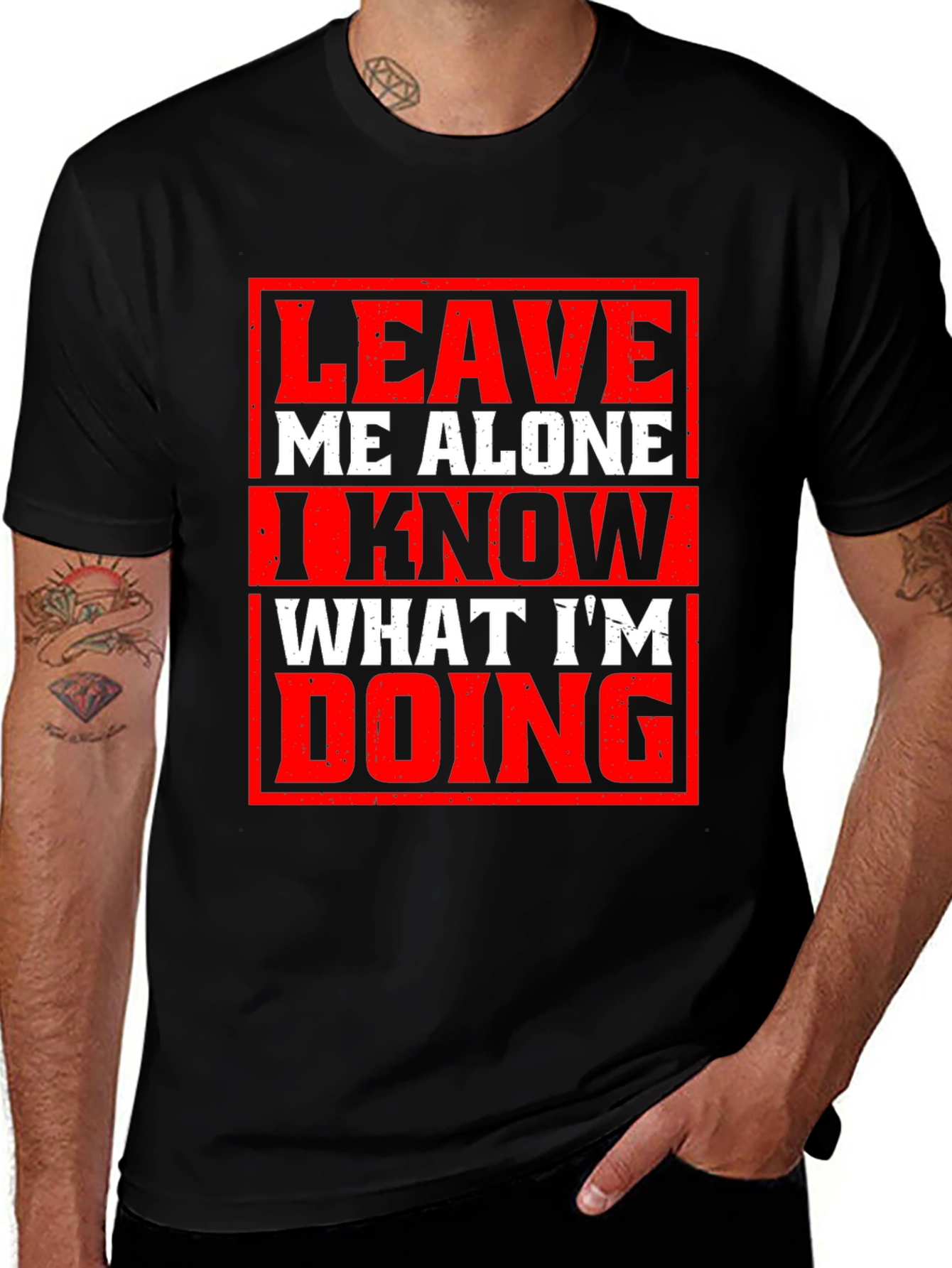 Variant 18 of Leave Me Alone Graphic T-Shirt