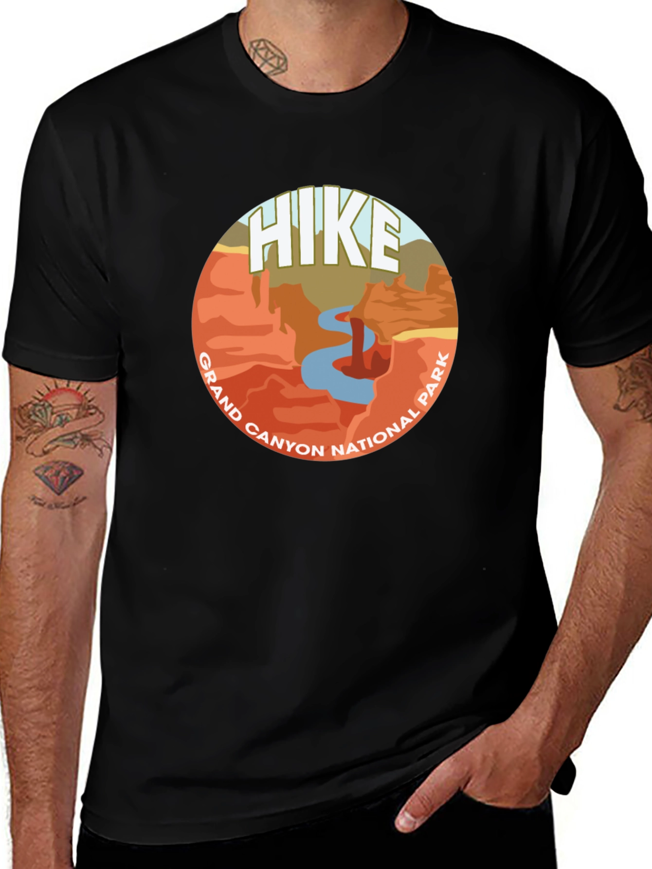 Variant 29 of Grand Canyon Hike T-Shirt