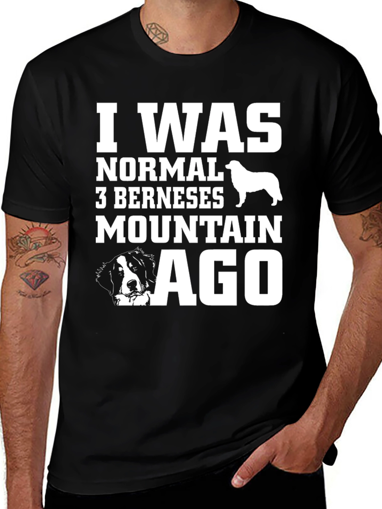 Funny Bernese Mountain Dog T-Shirt - Dog Lover Tee