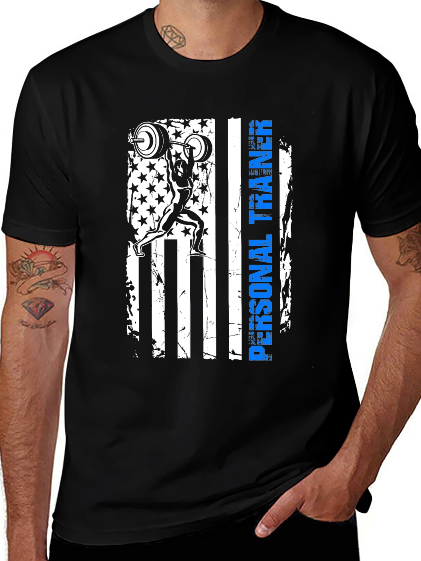Variant 27 of Personal Trainer Patriotic T-Shirt