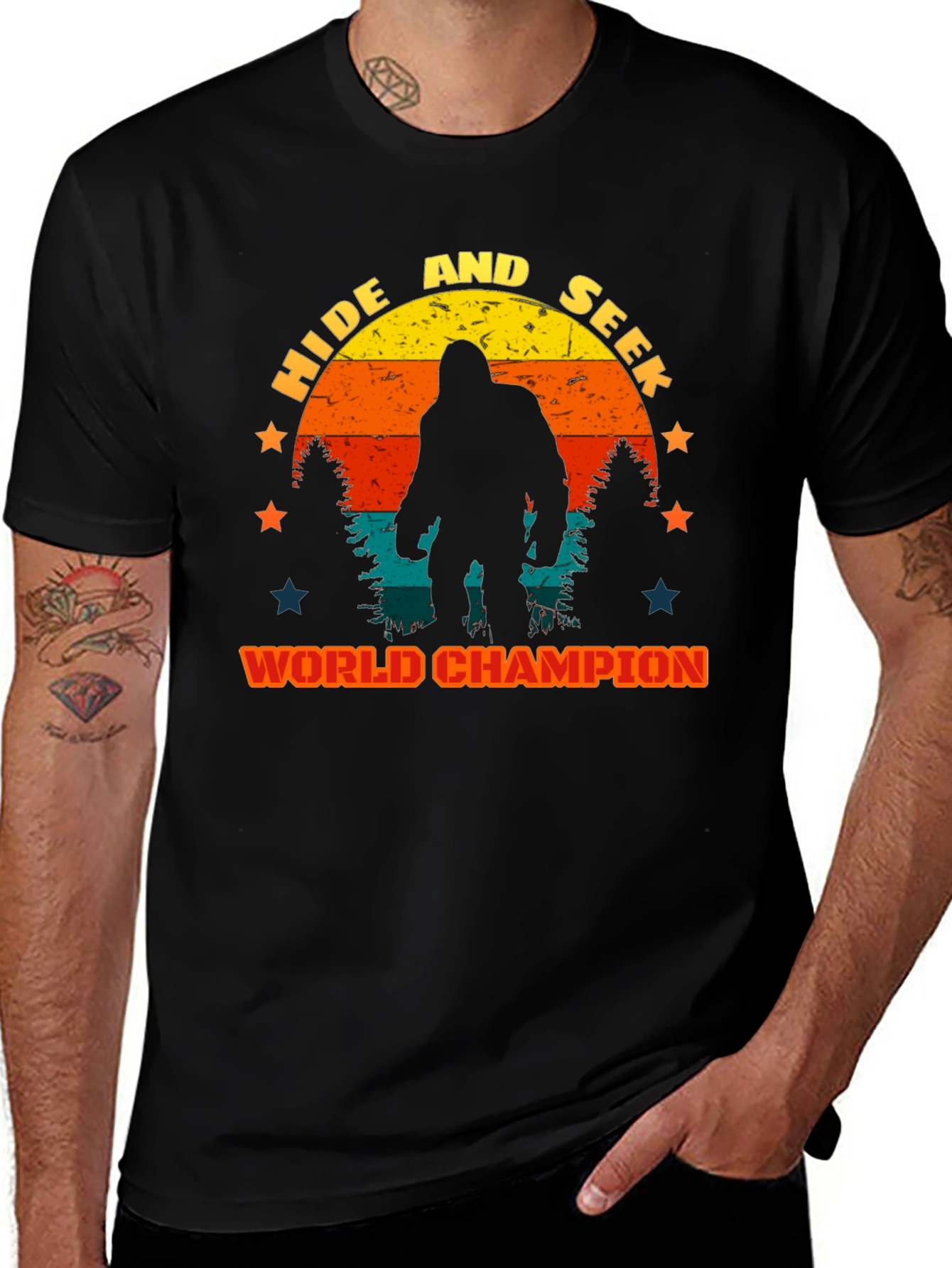 Hide and Seek World Champion Bigfoot T-Shirt