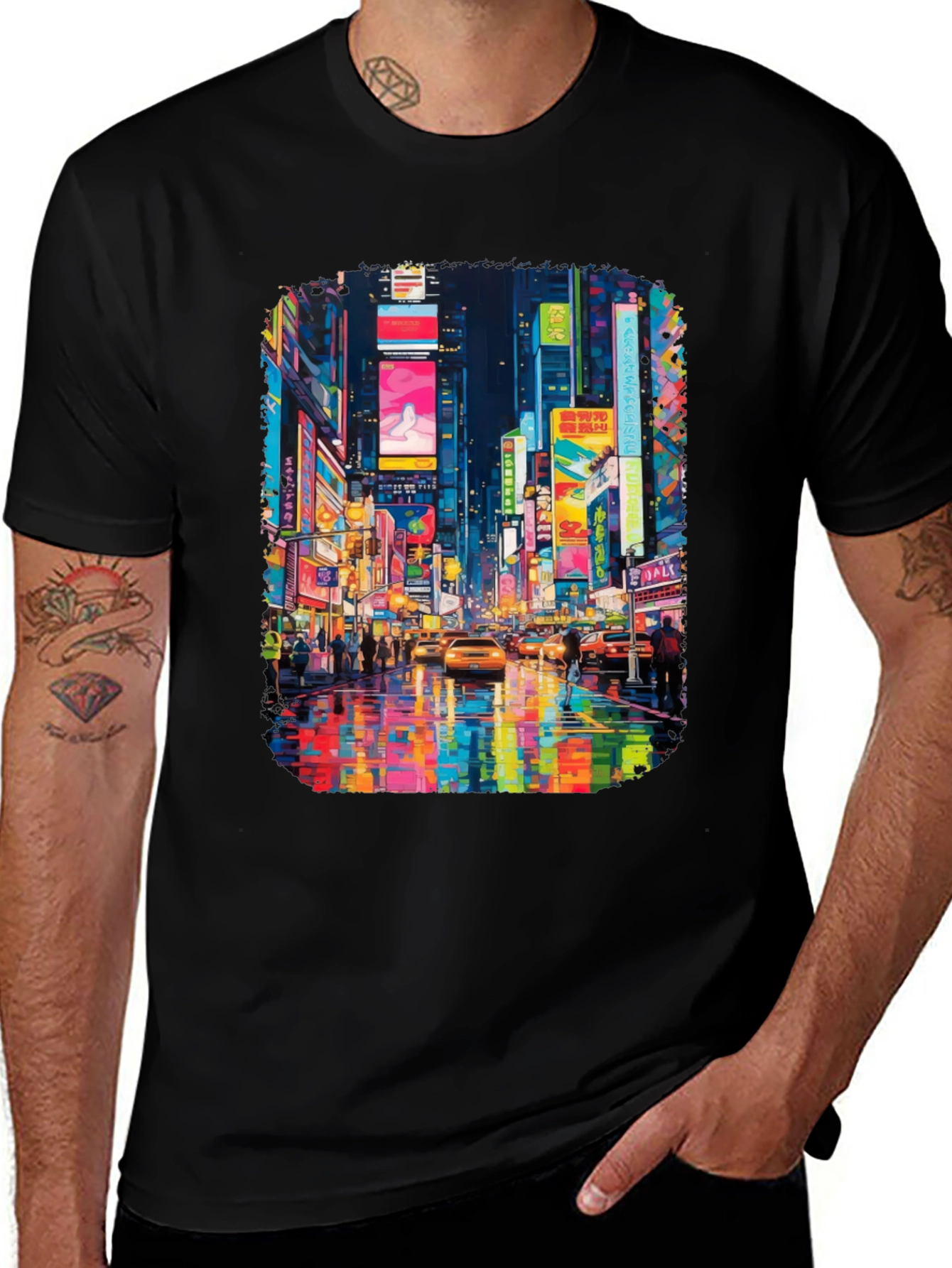 Variant 29 of Cityscape Graphic Tee