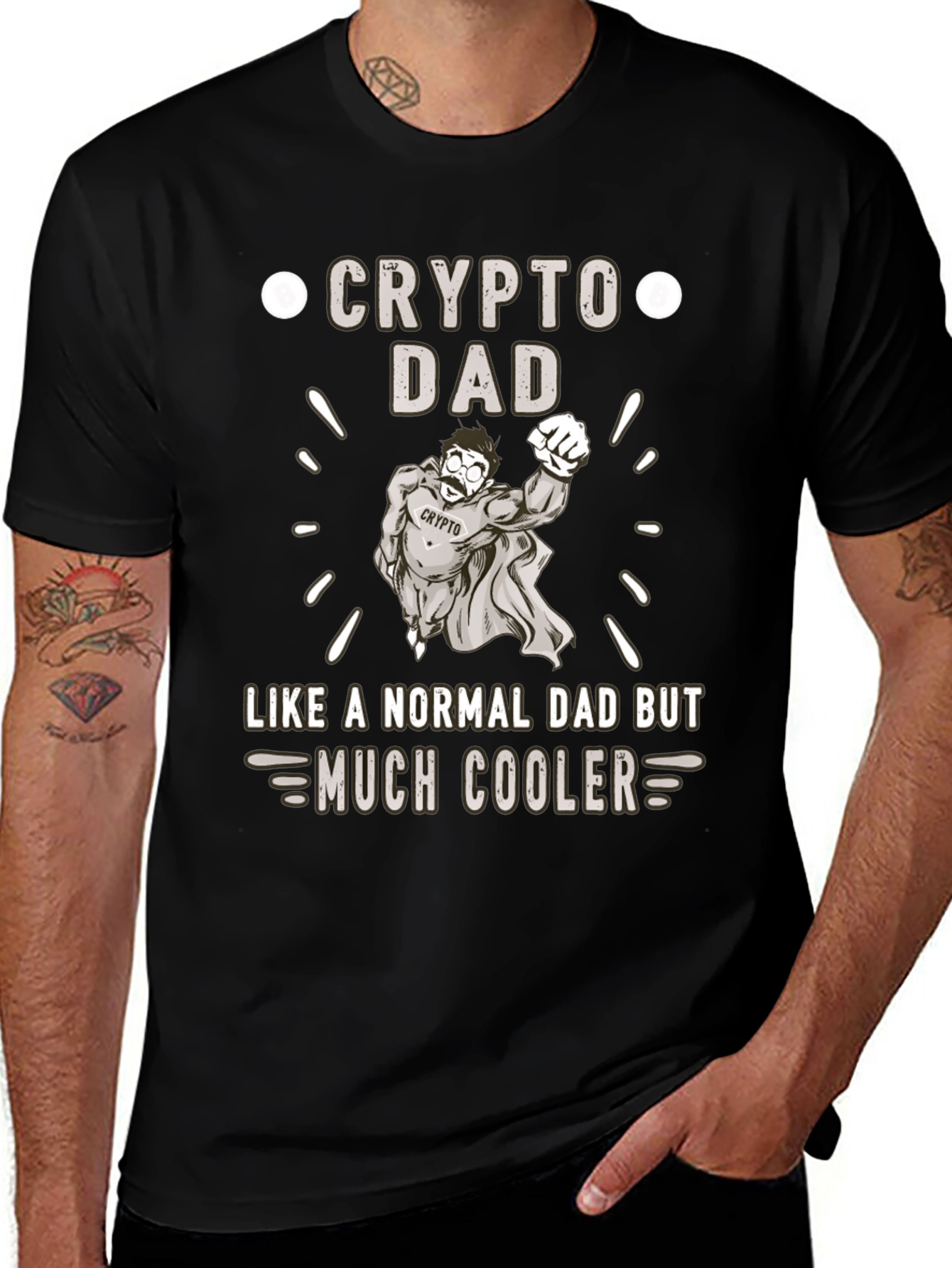 Crypto Dad Cool T-Shirt