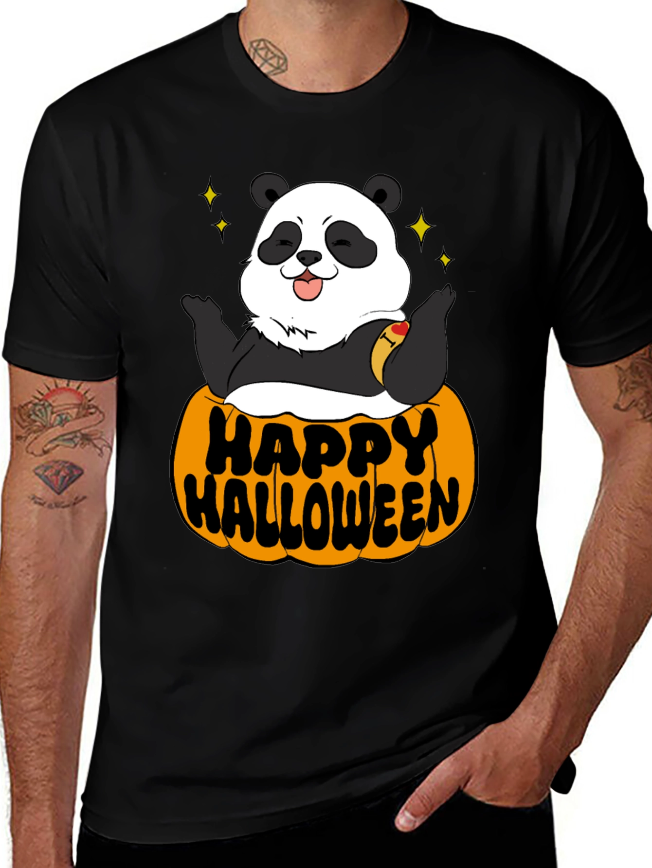 Happy Halloween Panda T-Shirt