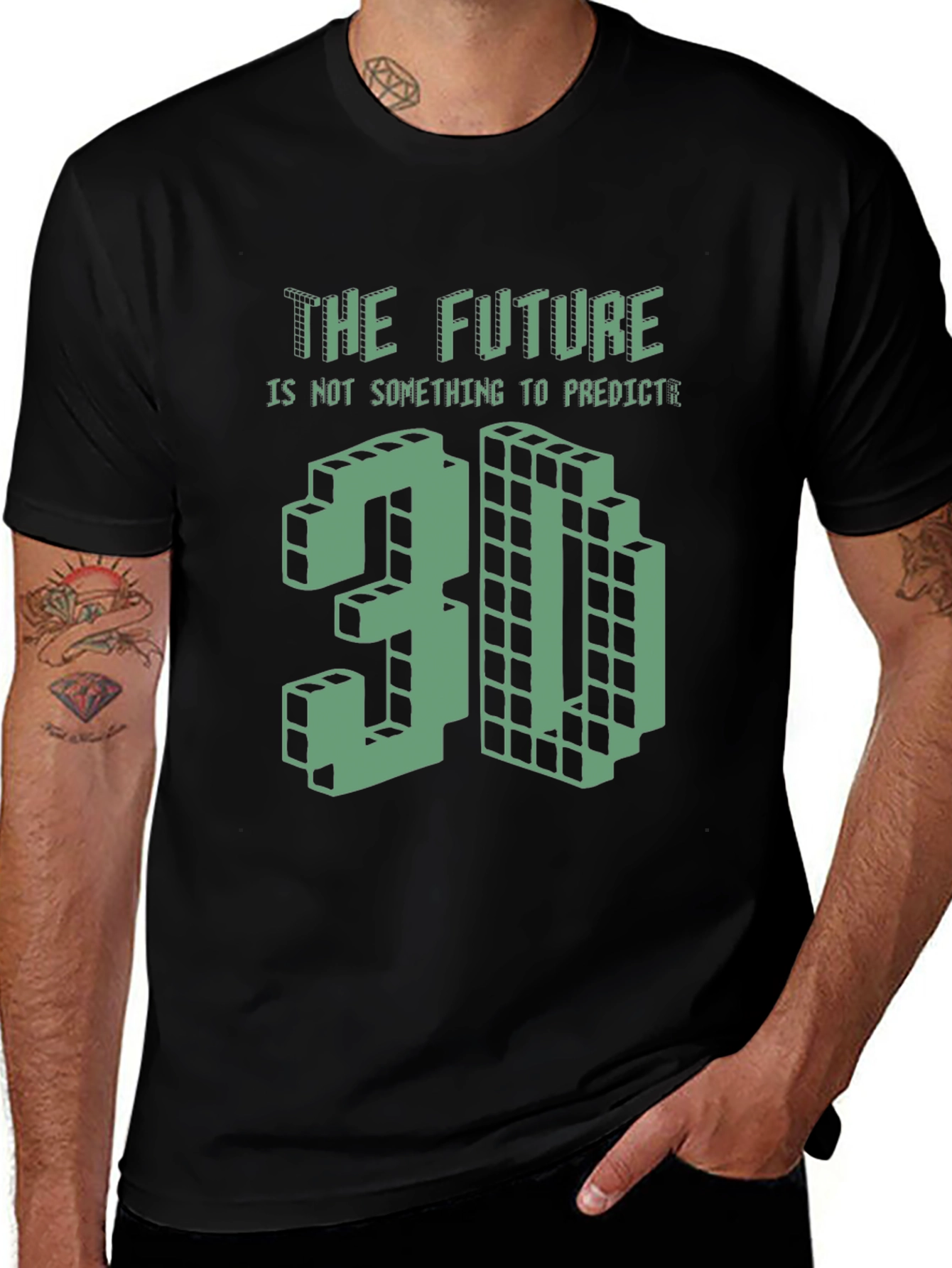 Pixel Art Future T-Shirt