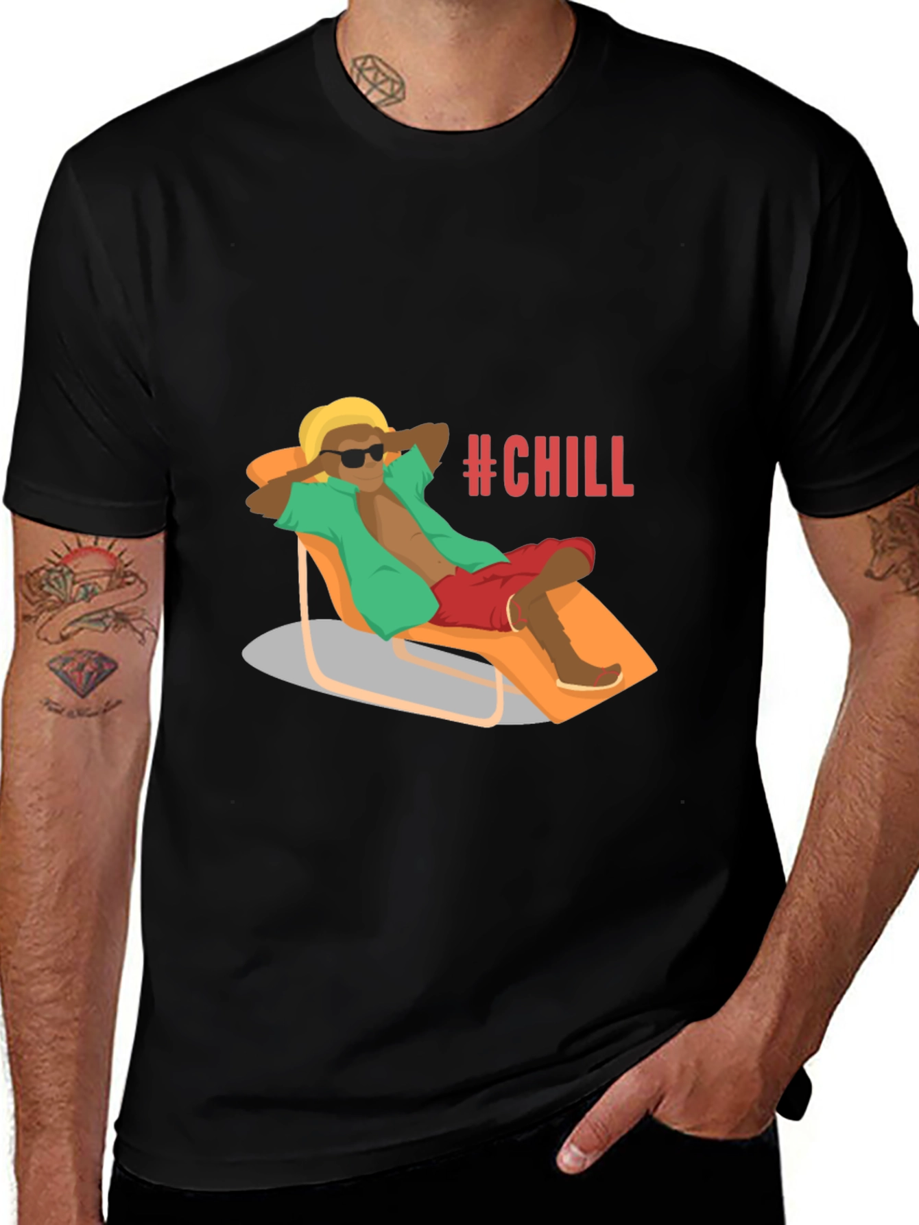 Chill Vibes Graphic Tee - Relaxed Summer Style