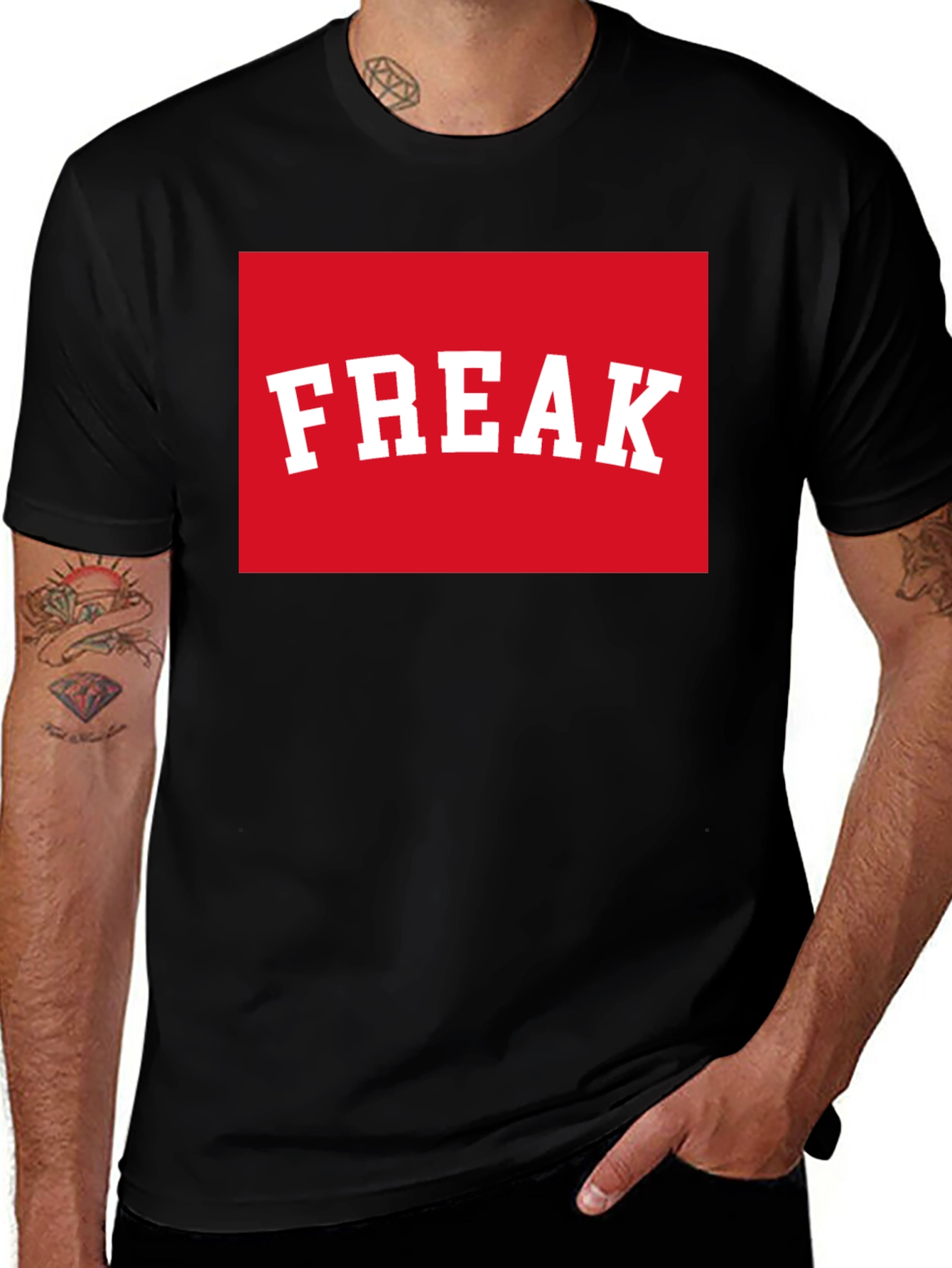 Variant 15 of Freak Graphic Tee - Bold Statement Shirt