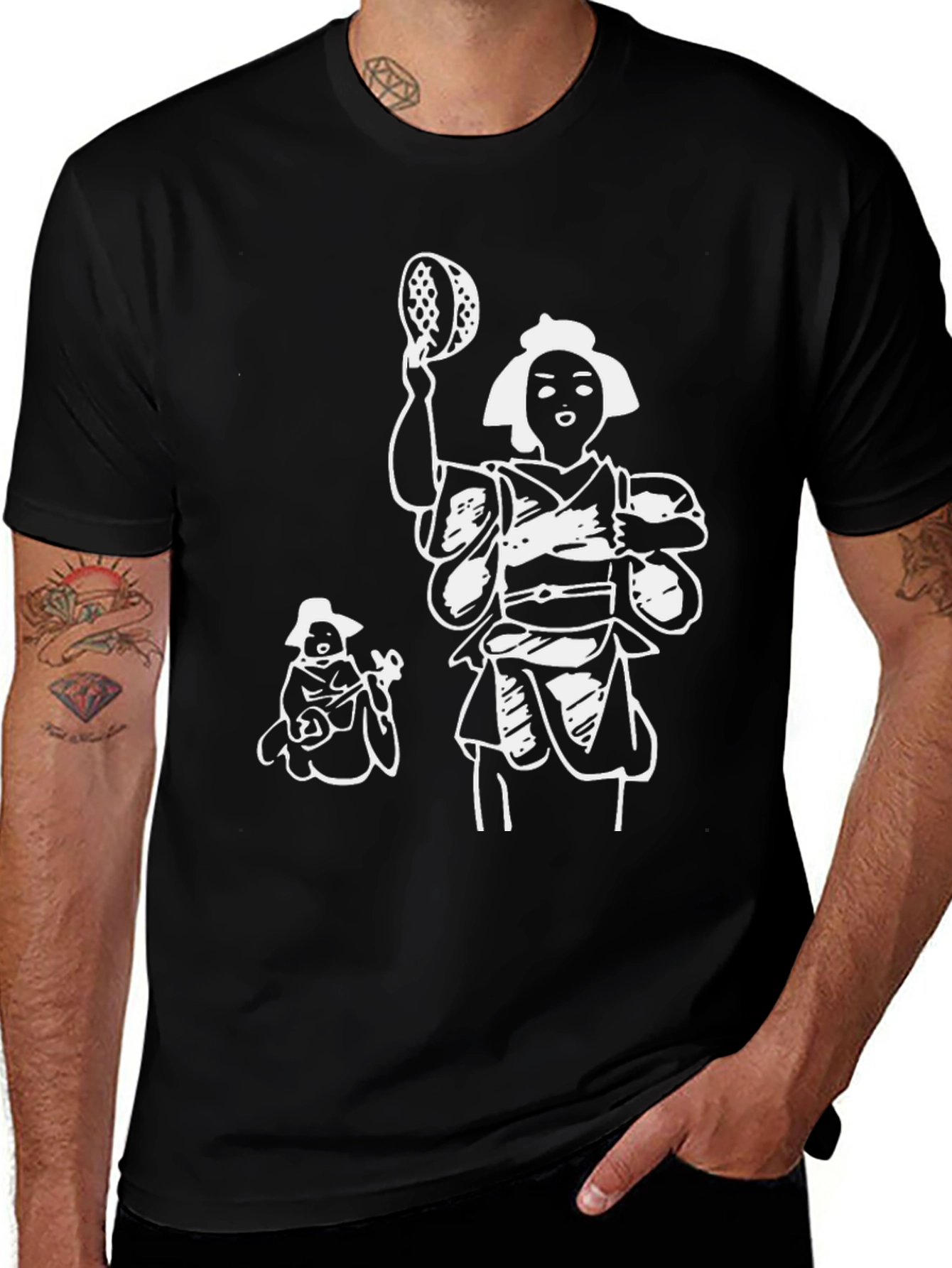 Japanese Dancer T-Shirt - Unique Design