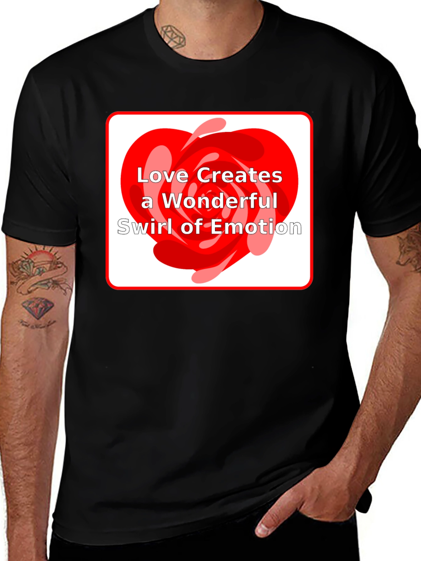 Variant 18 of Love Creates Wonderful Emotions T-Shirt