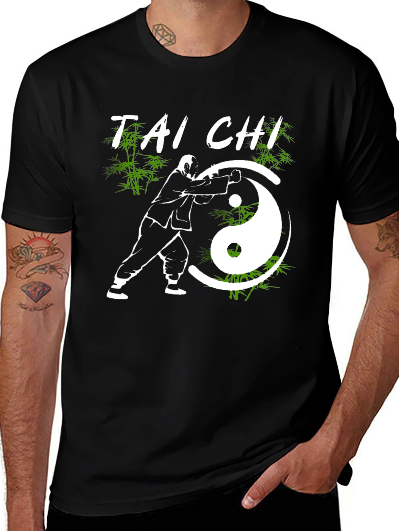 Tai Chi Yin Yang T-Shirt - Martial Arts Design