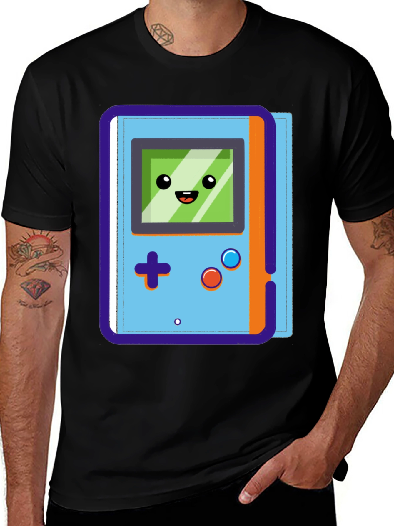Retro Game Console Graphic T-Shirt