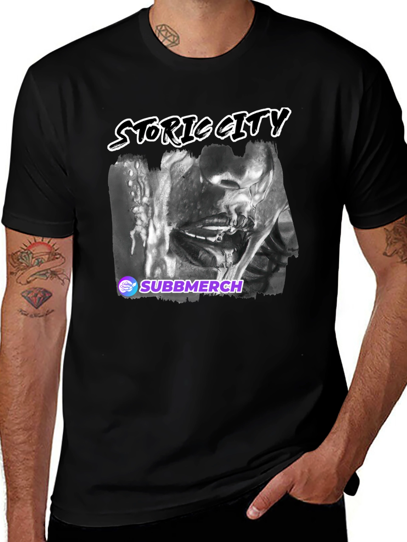 Variant 4 of Storric City Graphic Print T-Shirt