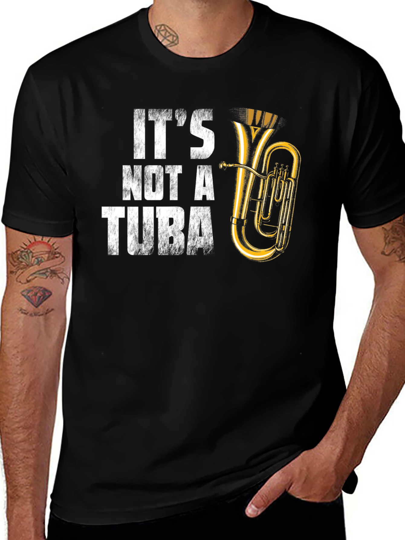 Variant 18 of It's Not A Tuba Funny Musician T-Shirt