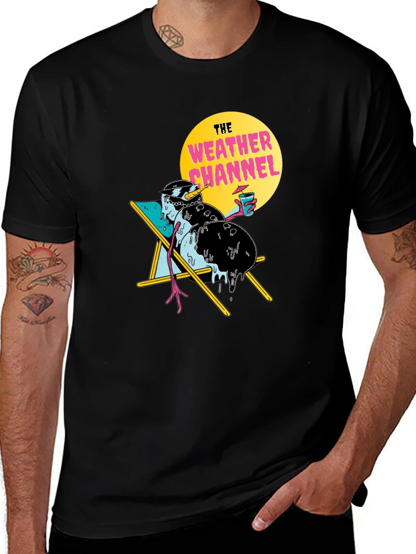Variant 6 of The Weather Channel Graphic T-Shirt