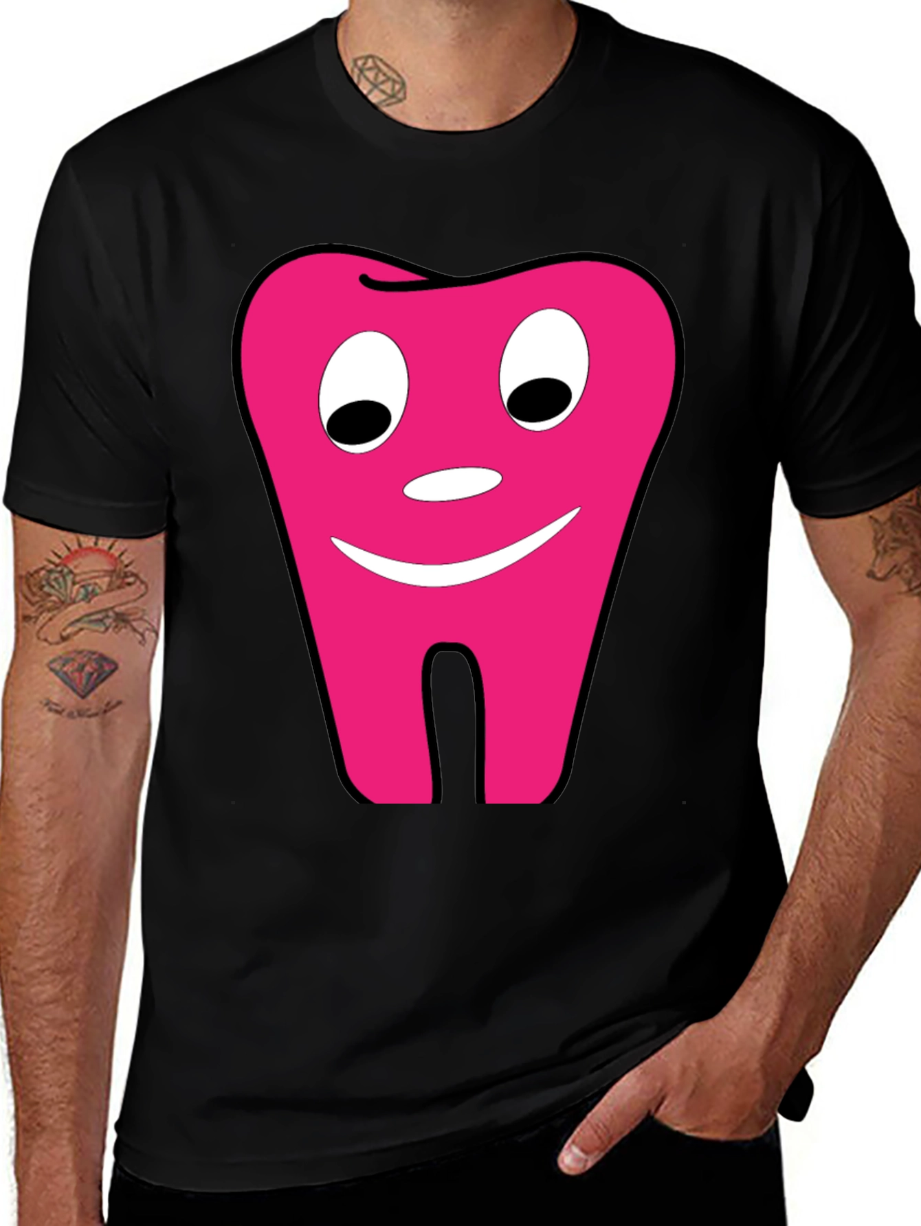 Variant 16 of Funny Tooth Graphic Tee - Dentist Humor Shirt