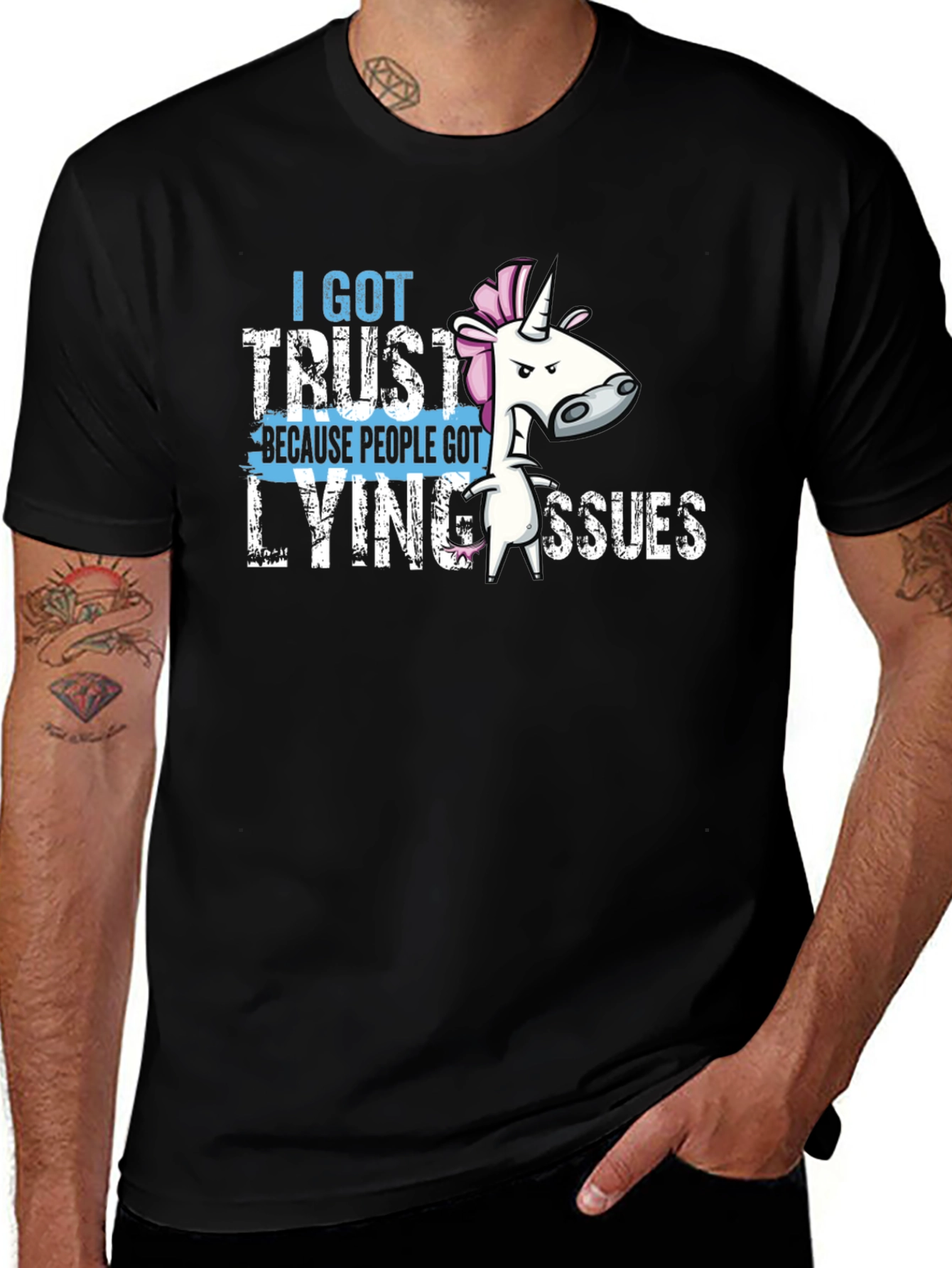Variant 27 of I Got Trust Lying Issues T-Shirt