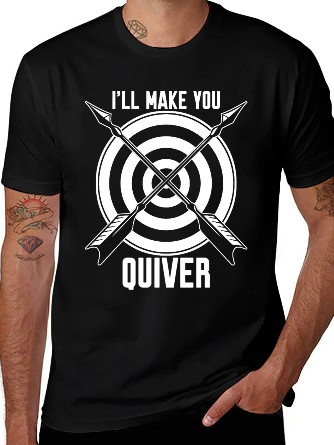 Variant 4 of I'll Make You Quiver Graphic Tee