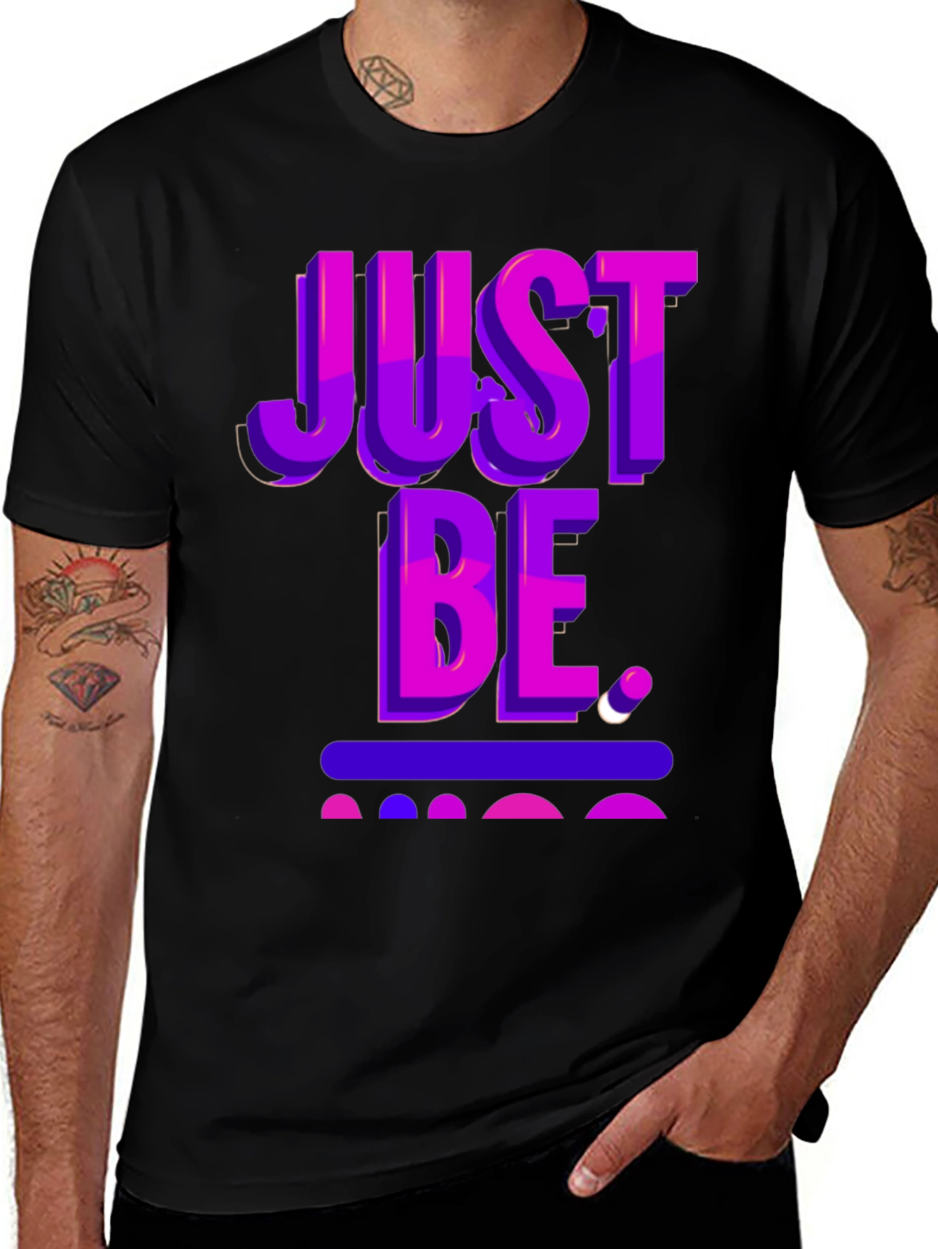 Variant 18 of Just Be Graphic Tee