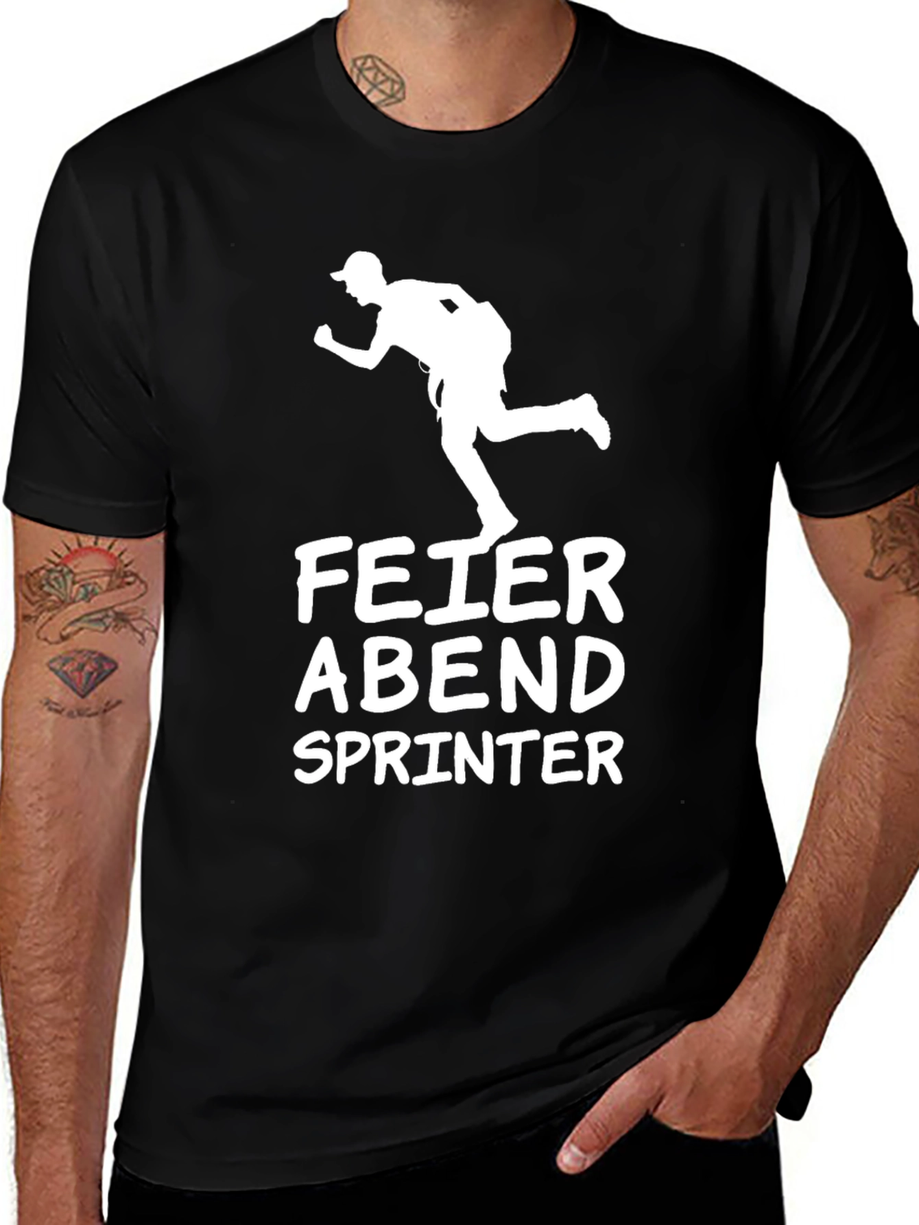 Variant 2 of Feierabend Sprinter Black T-Shirt
