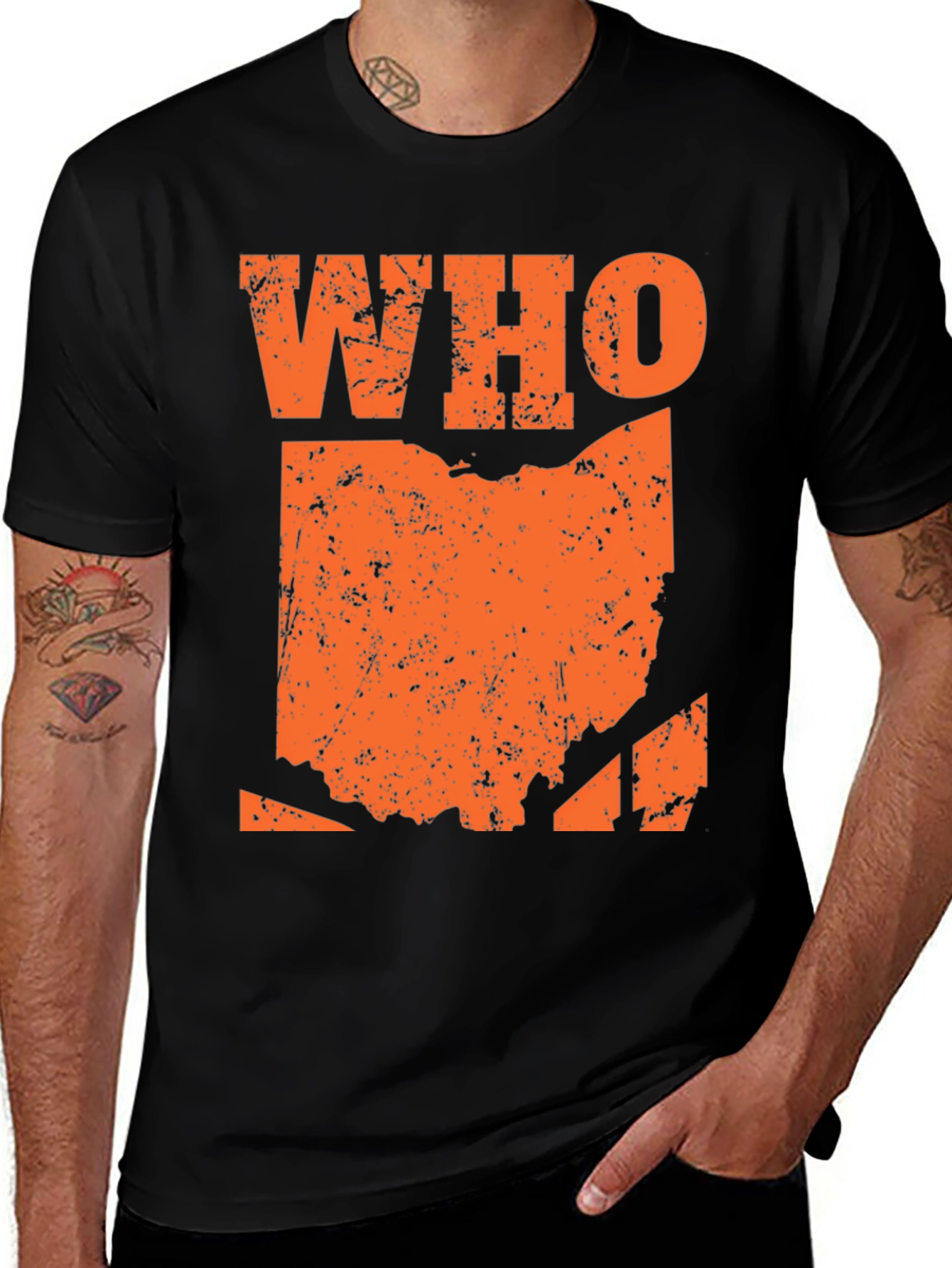 Variant 13 of Who Ohio State Graphic T-Shirt