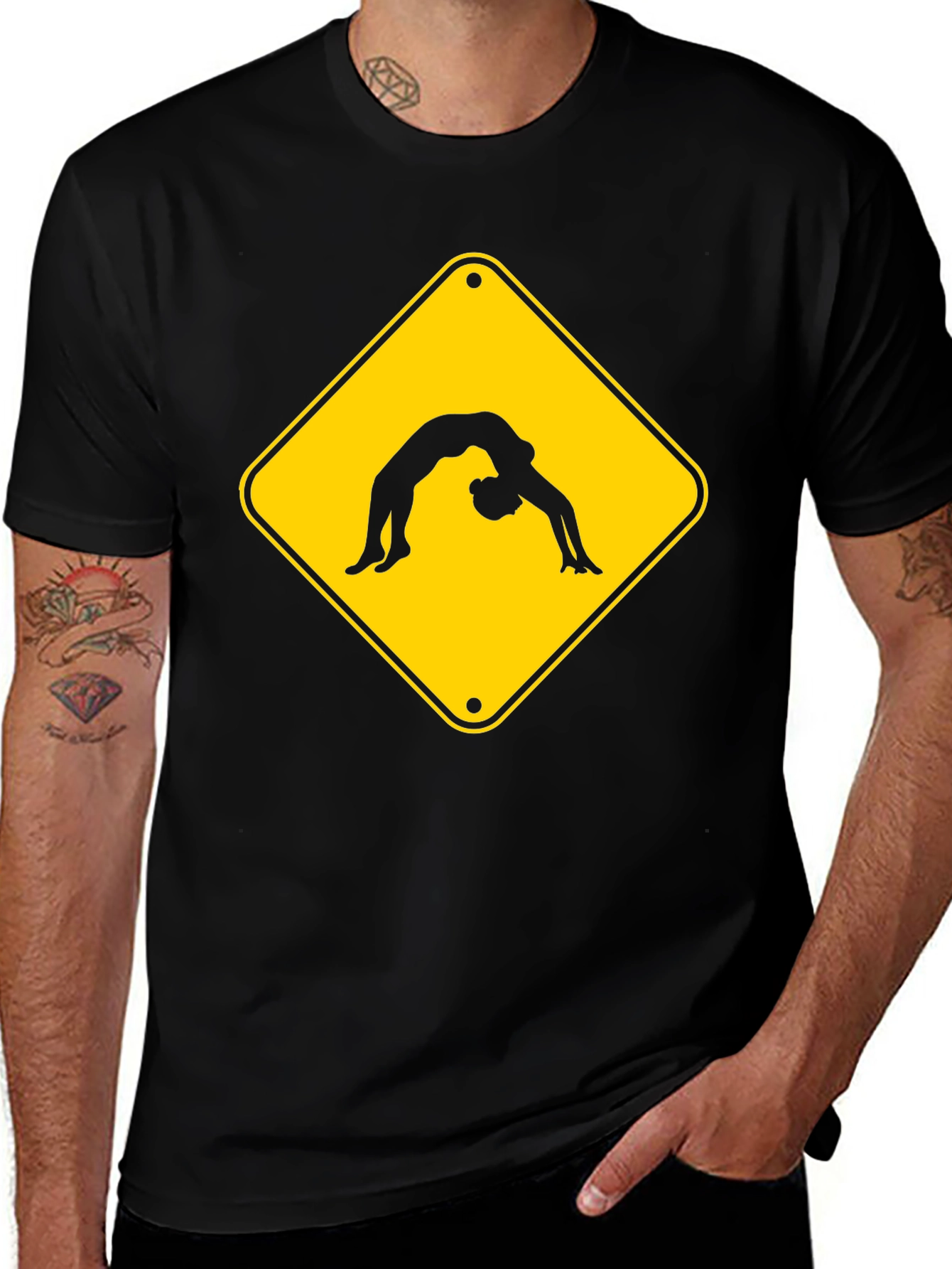Variant 27 of Yoga Pose Sign T-Shirt