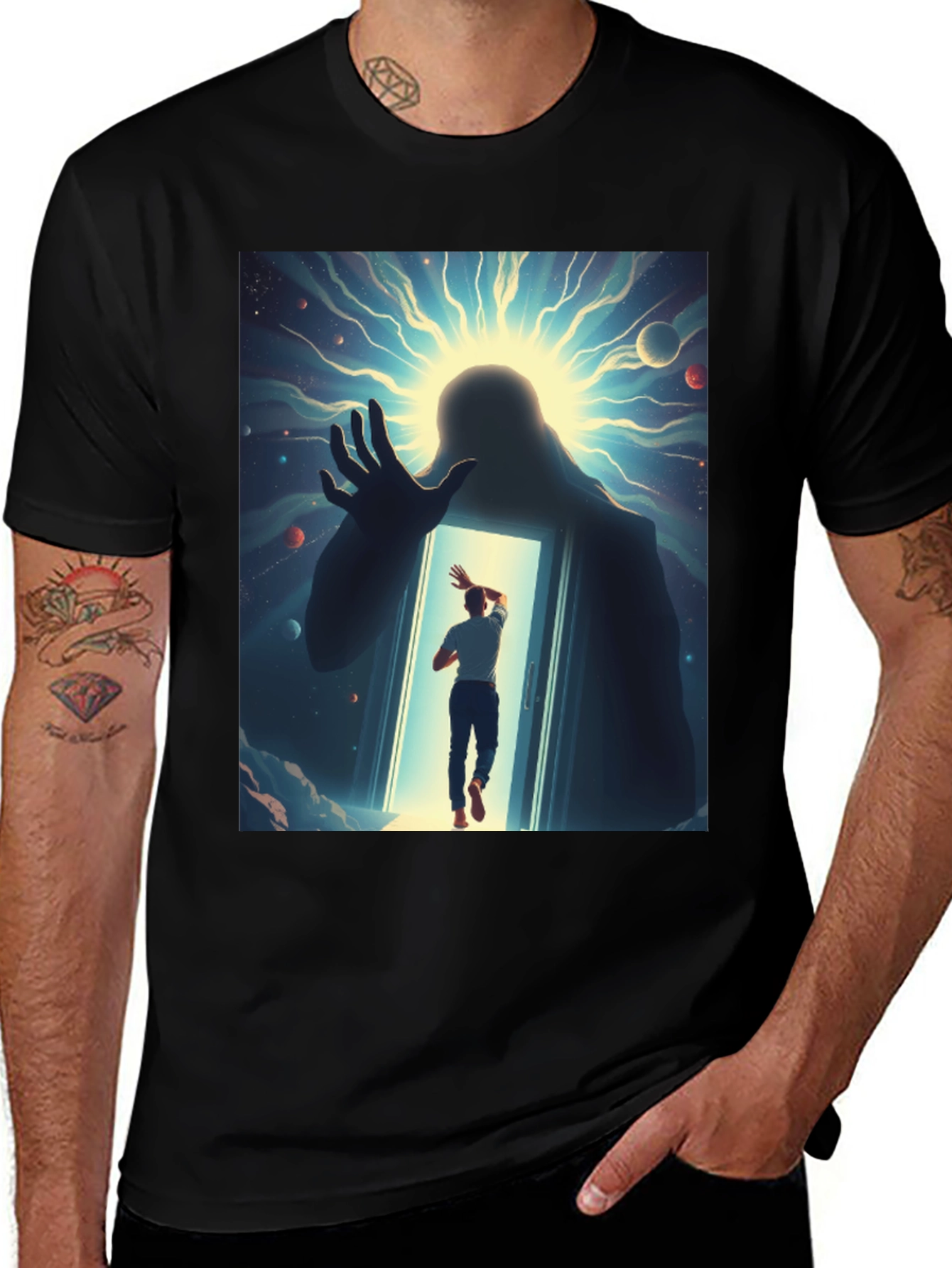 Variant 9 of Cosmic Doorway T-Shirt
