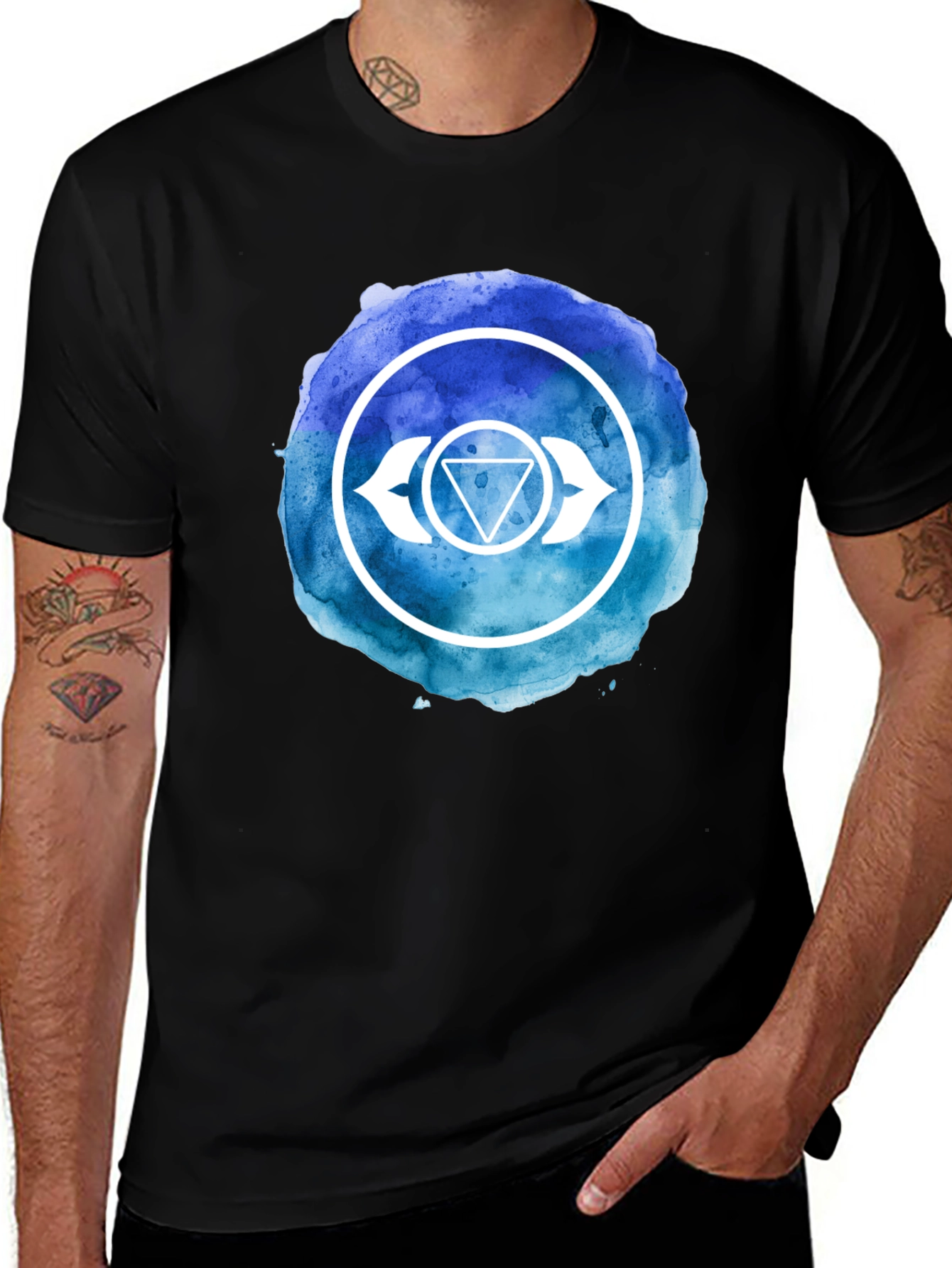 Variant 13 of Ajna Chakra T-Shirt - Third Eye Vision Tee