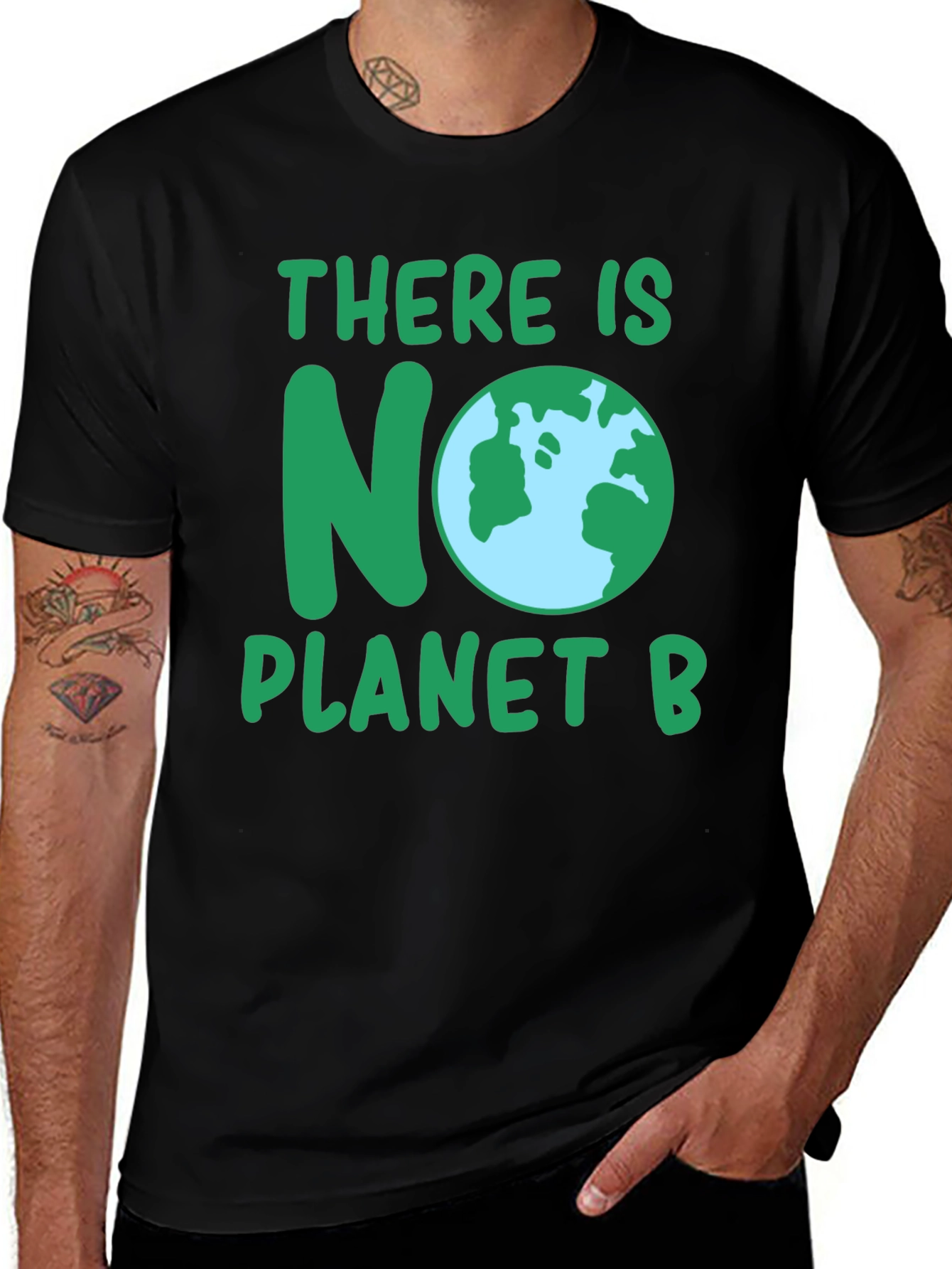 Variant 26 of There Is No Planet B Earth Graphic Tee