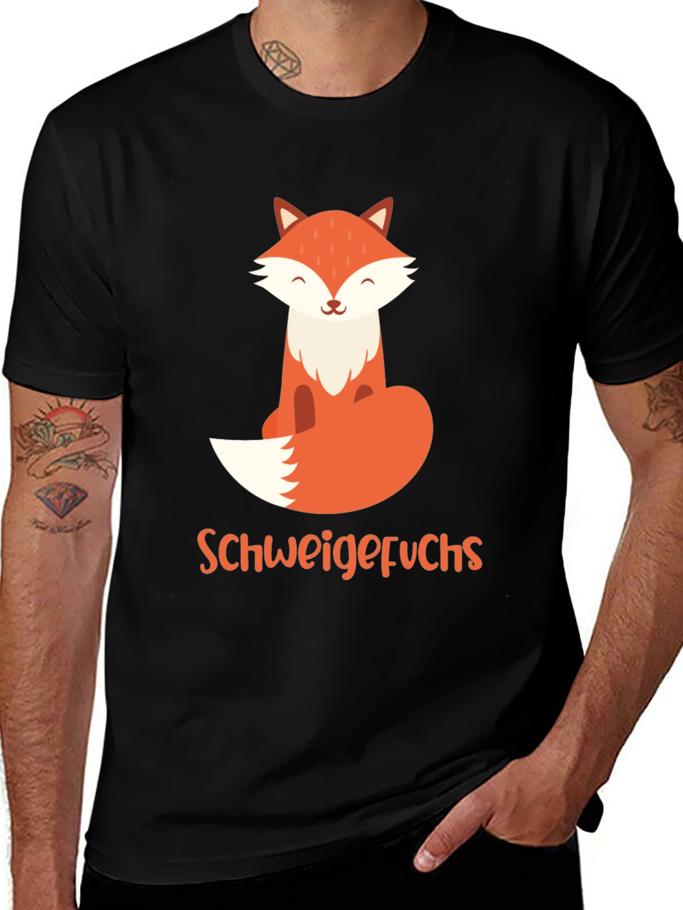 Variant 22 of Schweige Fuchs Graphic Tee