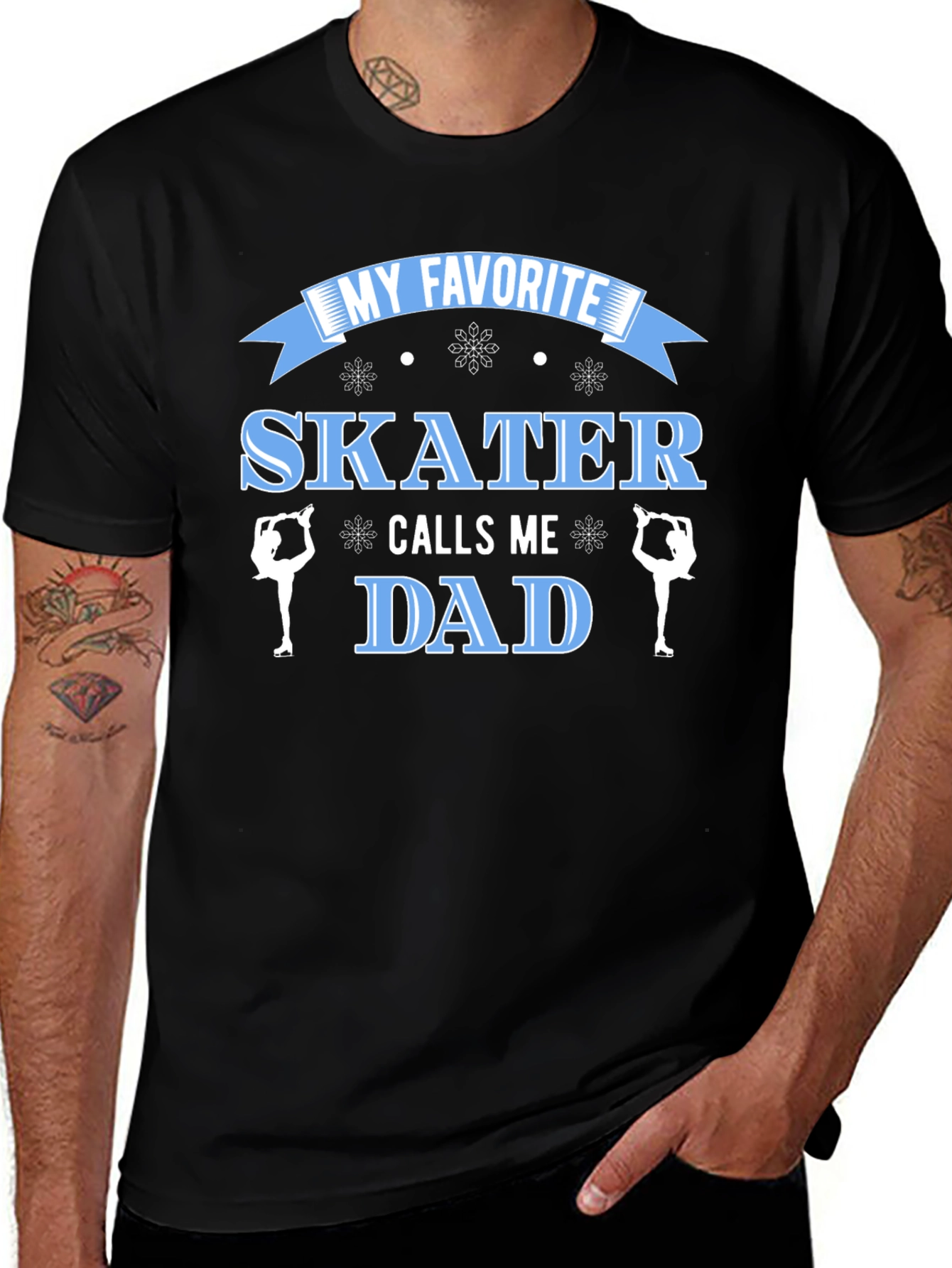 Variant 10 of My Favorite Skater Calls Me Dad - Graphic Tee
