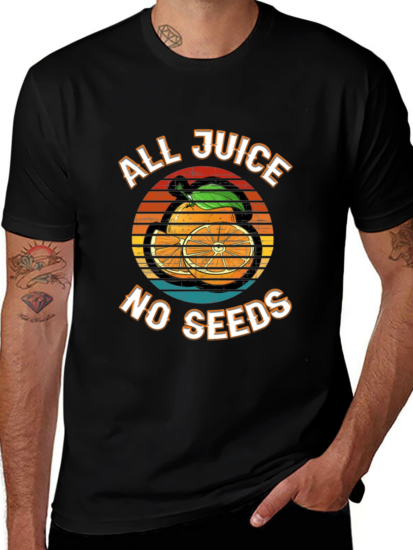 Variant 14 of All Juice No Seeds Graphic T-Shirt