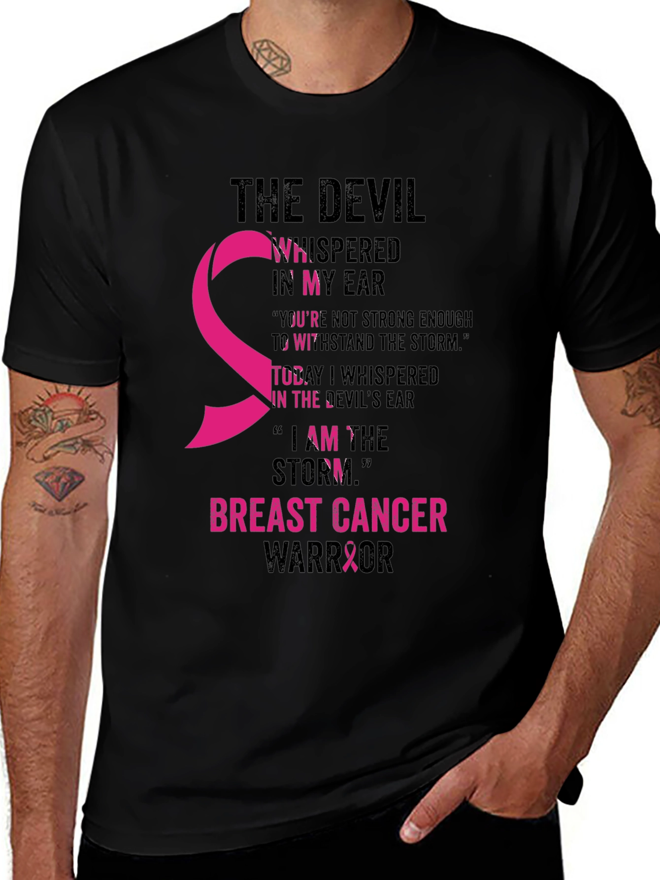 Variant 28 of Breast Cancer Warrior T-Shirt