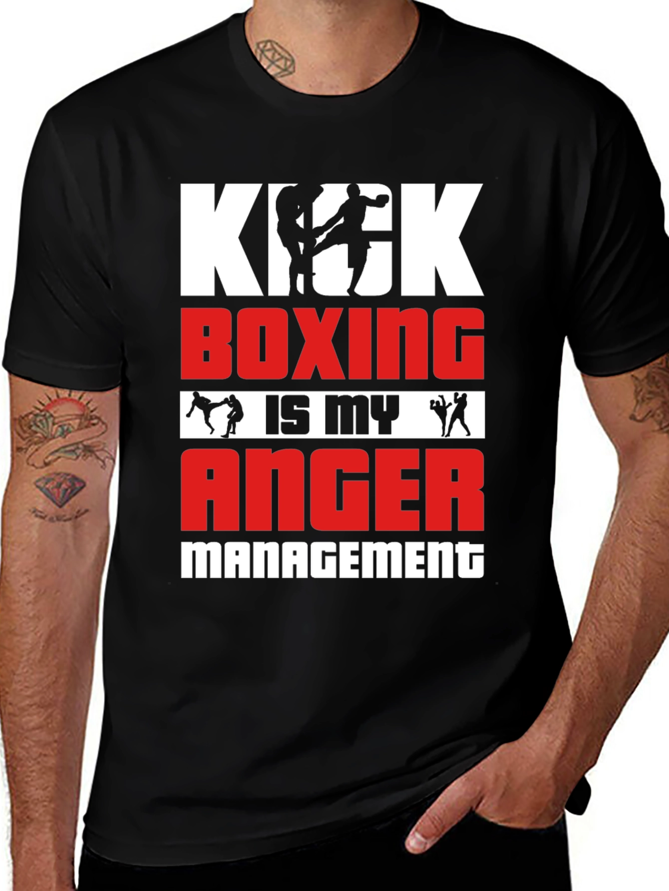 Kick Boxing Anger Management T-Shirt