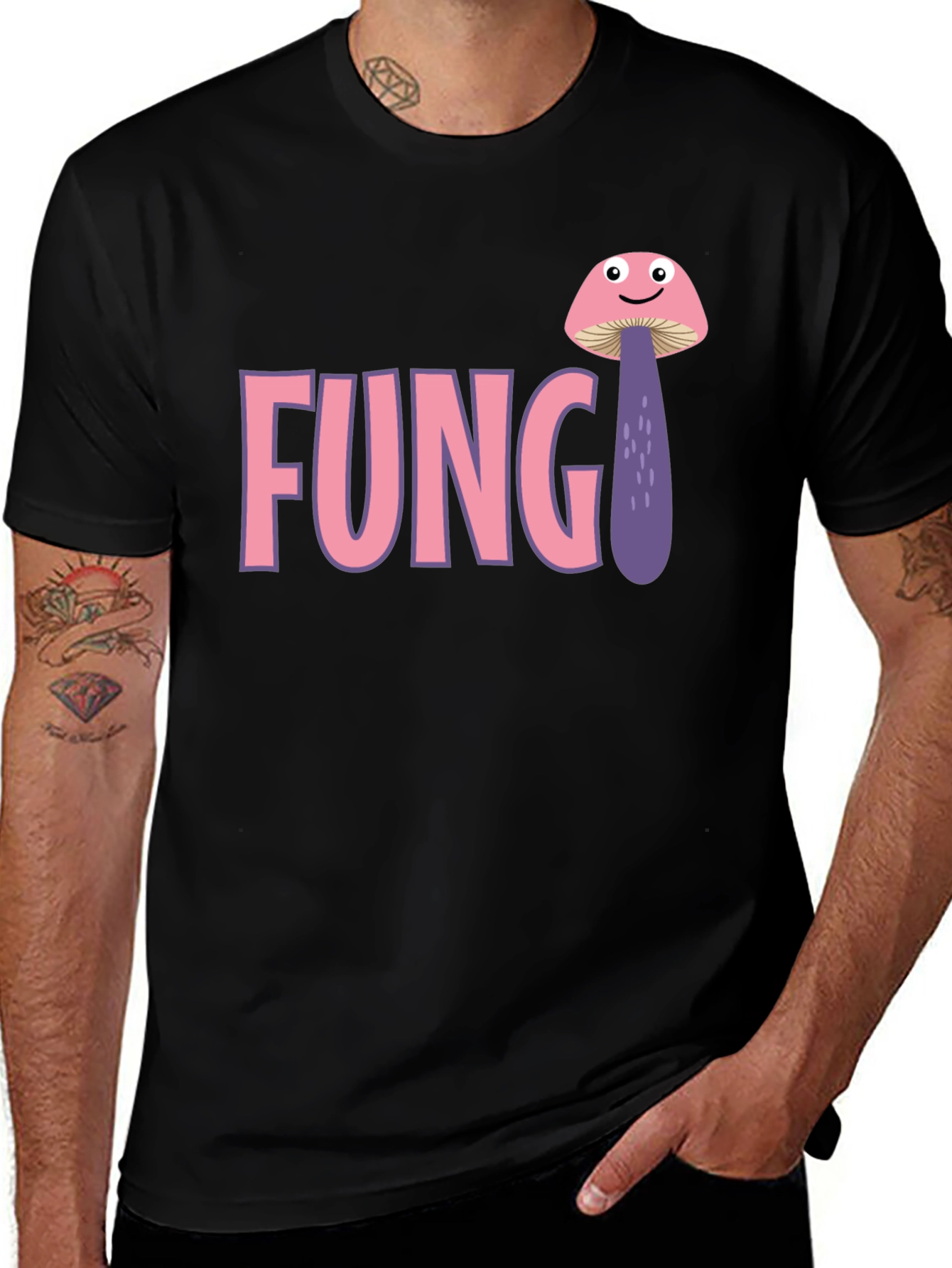 Variant 24 of Fungi T-Shirt, Cute Mushroom Graphic Tee