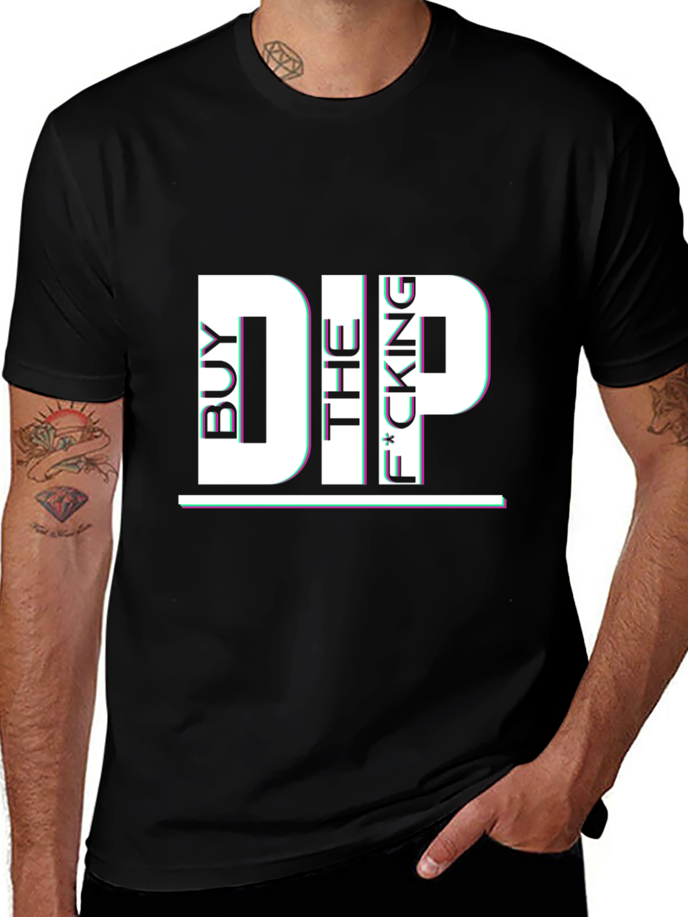 Variant 13 of Buy The F*cking Dip Black T-Shirt