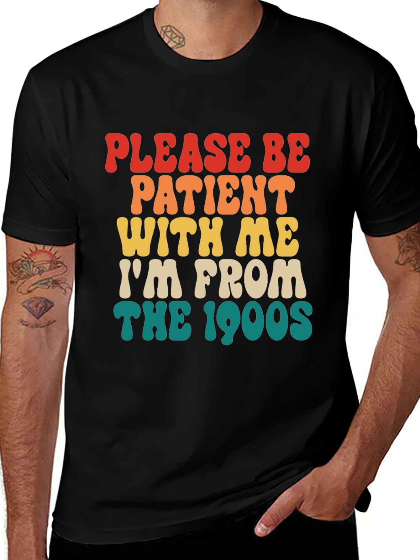 Variant 16 of Retro '90s Please Be Patient T-Shirt