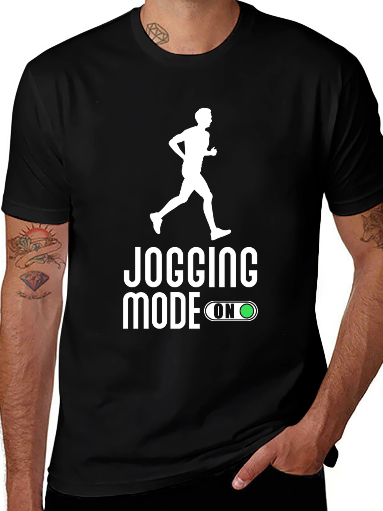 Variant 7 of Jogging Mode ON T-Shirt