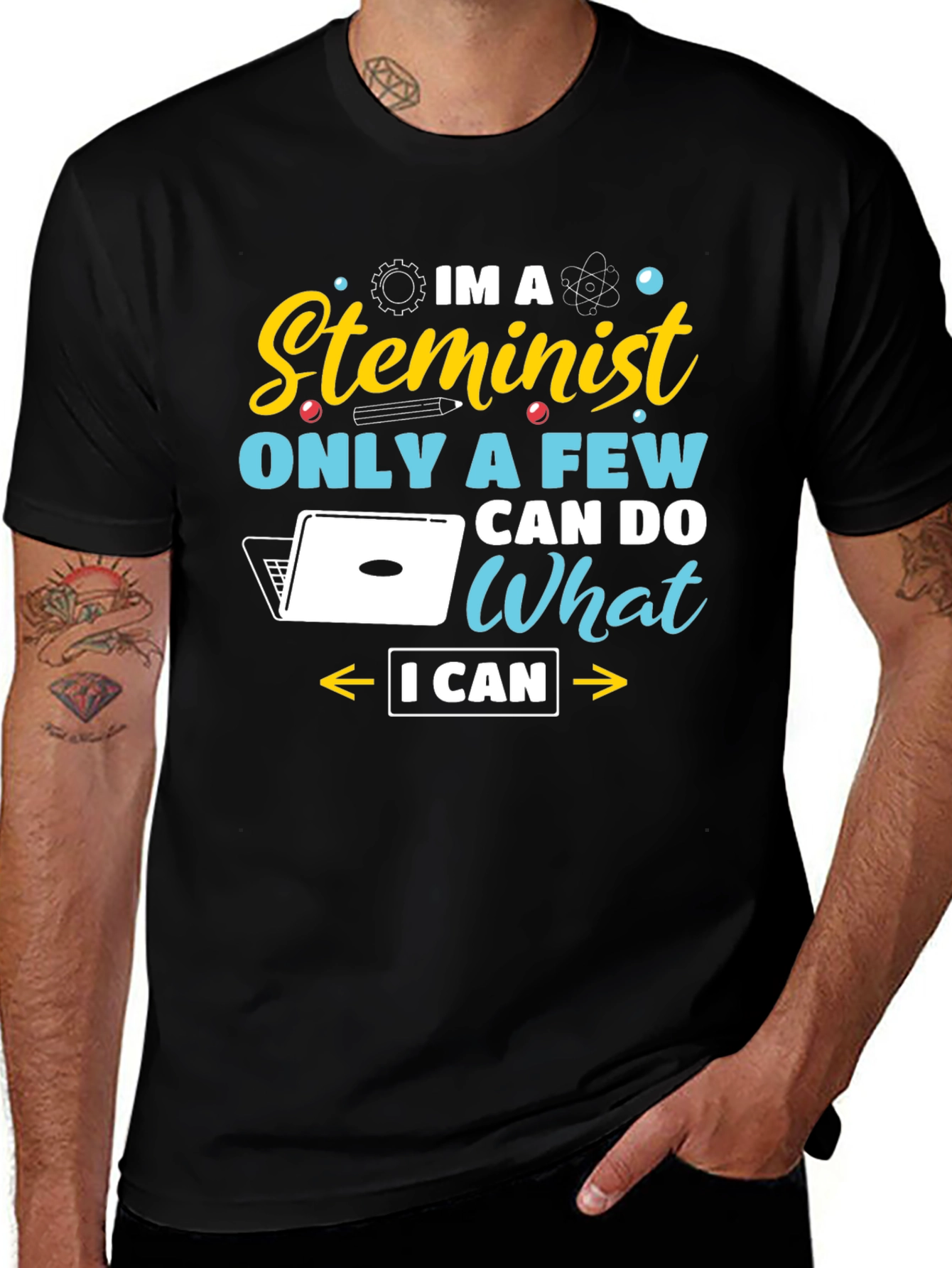 Steminist T-Shirt - Science Tech Engineering Math