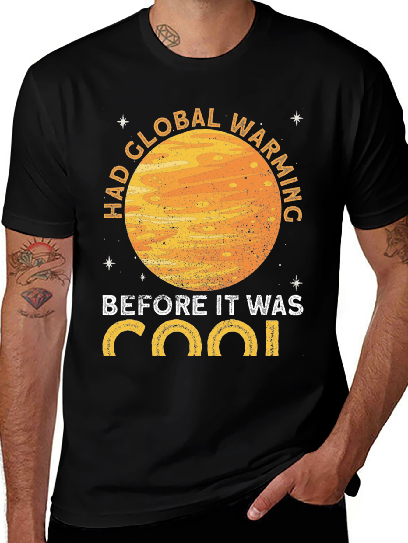 Variant 27 of Had Global Warming Before It Was Cool Graphic T-Shirt