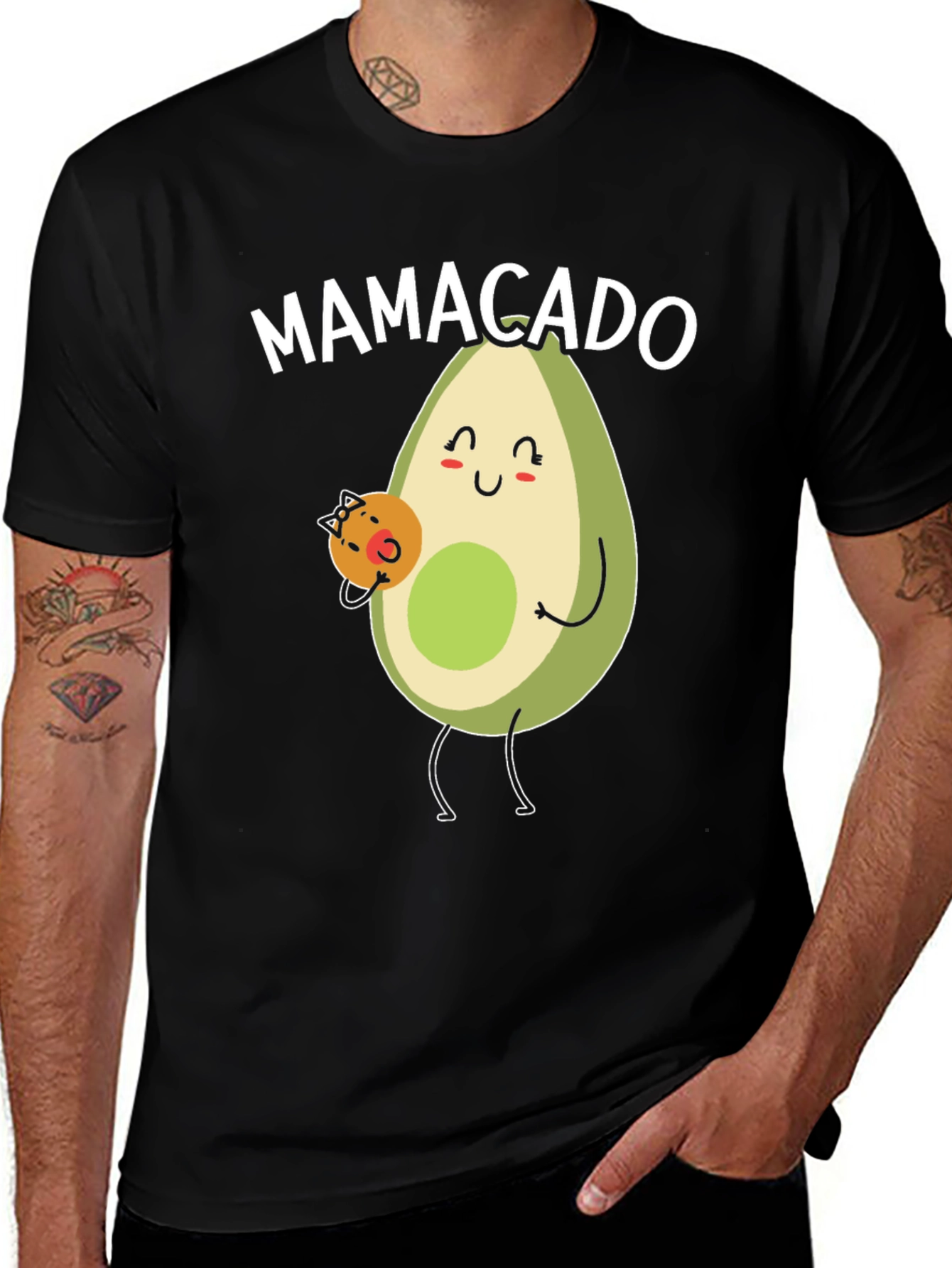 Variant 29 of Mamacado Black Graphic T-Shirt