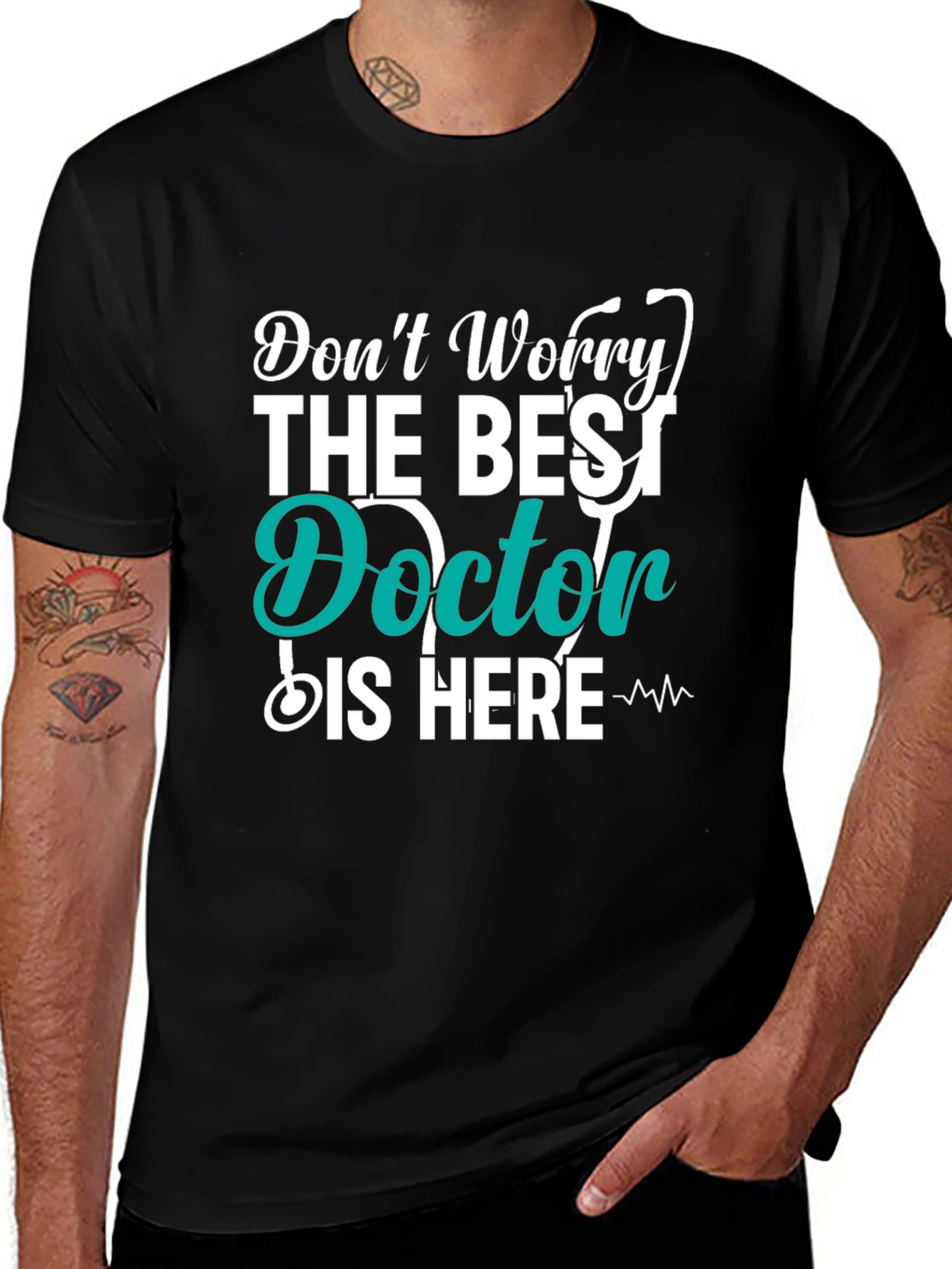 Variant 14 of Best Doctor T-Shirt - Stylish Medical Apparel