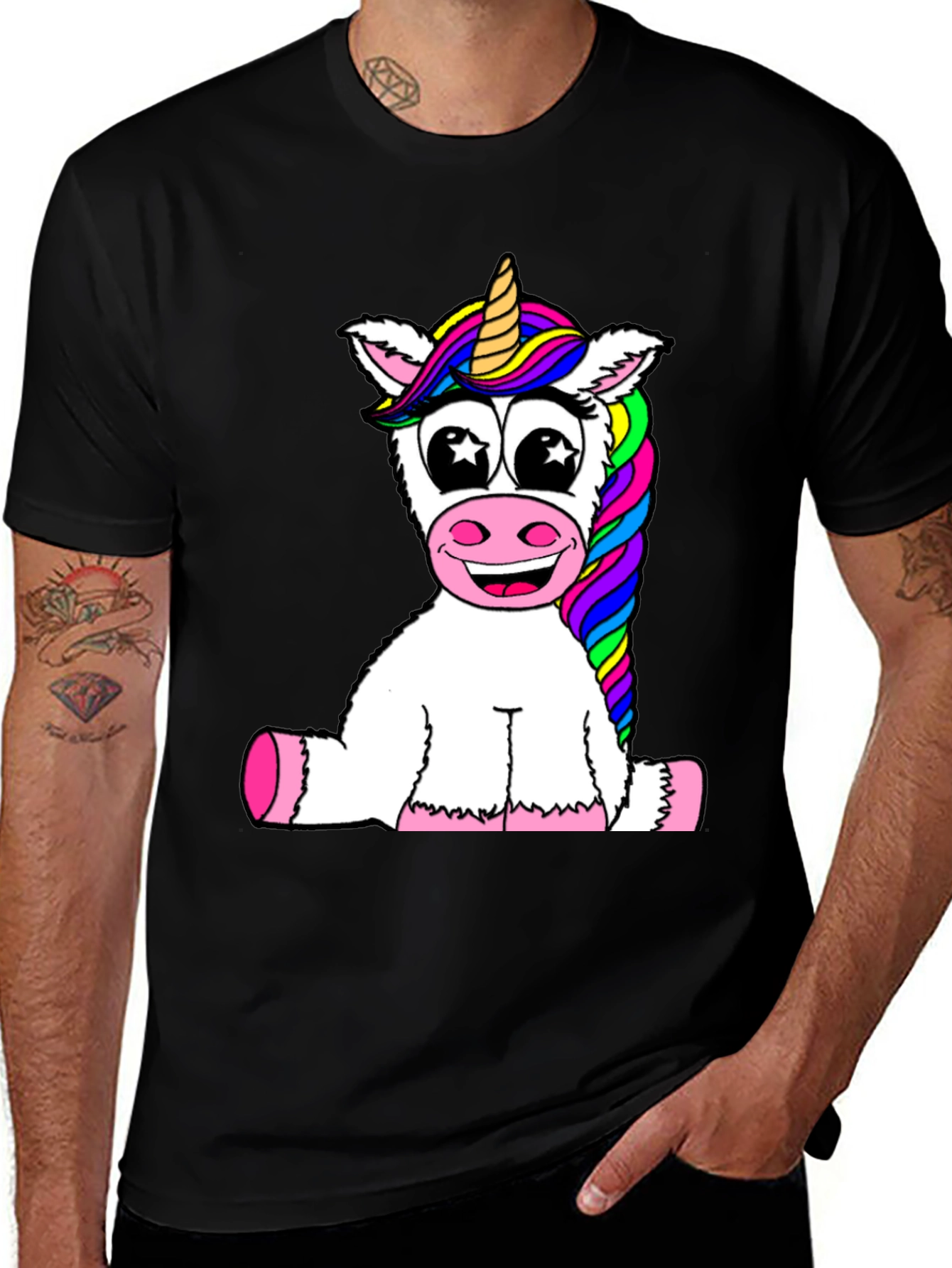 Variant 5 of Unicorn Graphic Tee - Magical Fun!