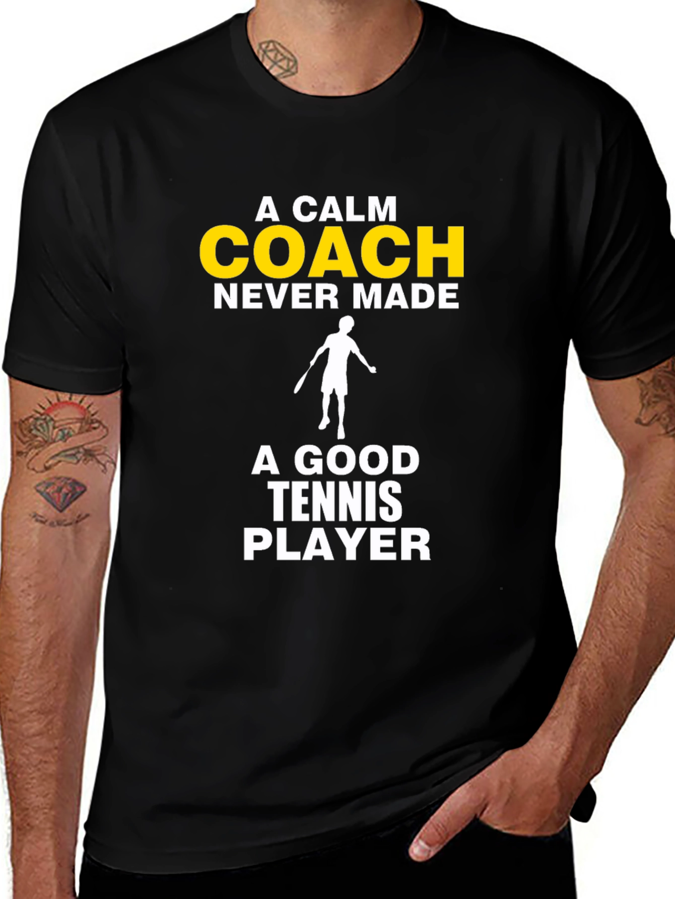 Variant 21 of Funny Tennis Coach T-Shirt