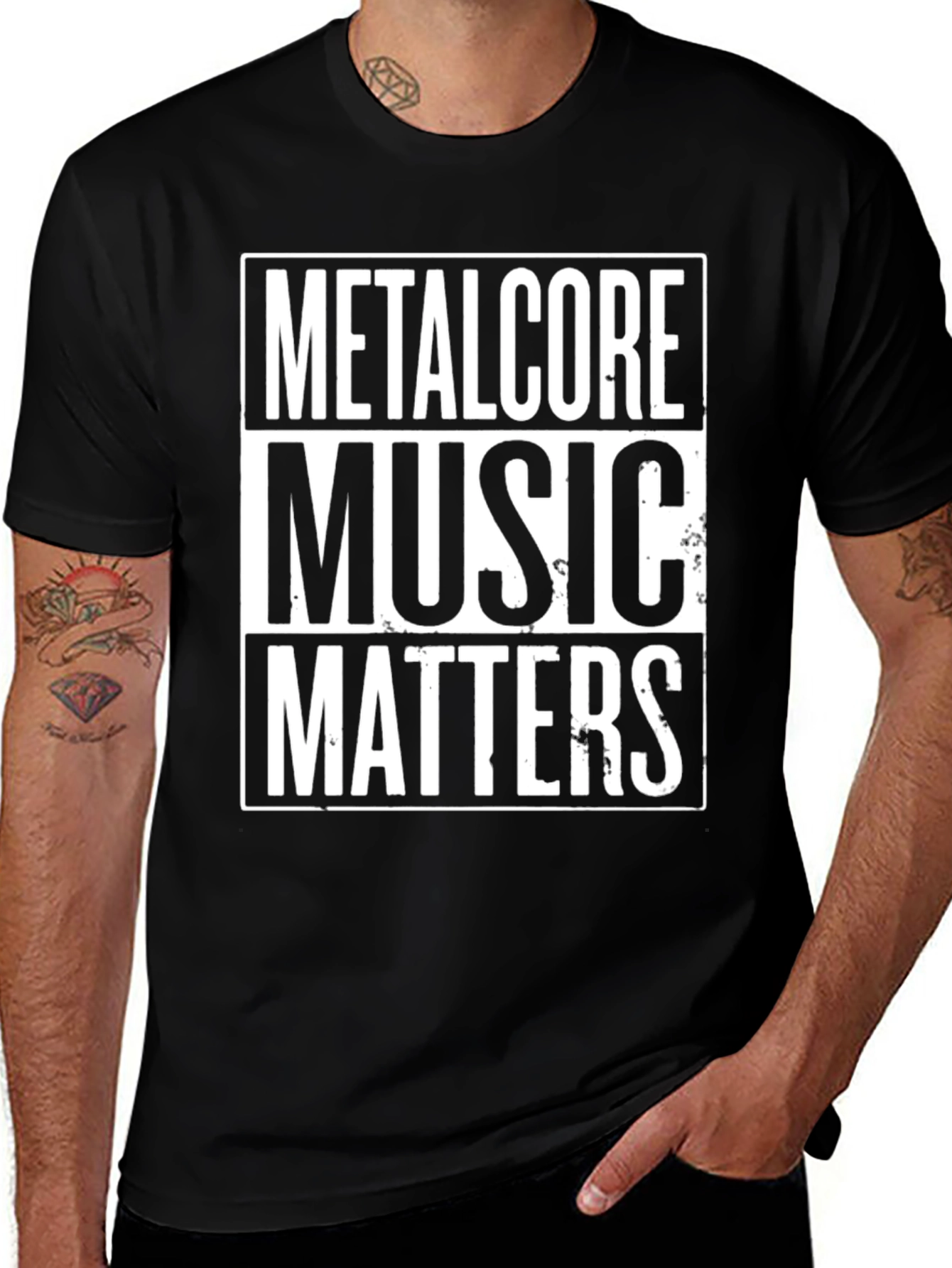 Metalcore Music Matters Graphic T-Shirt