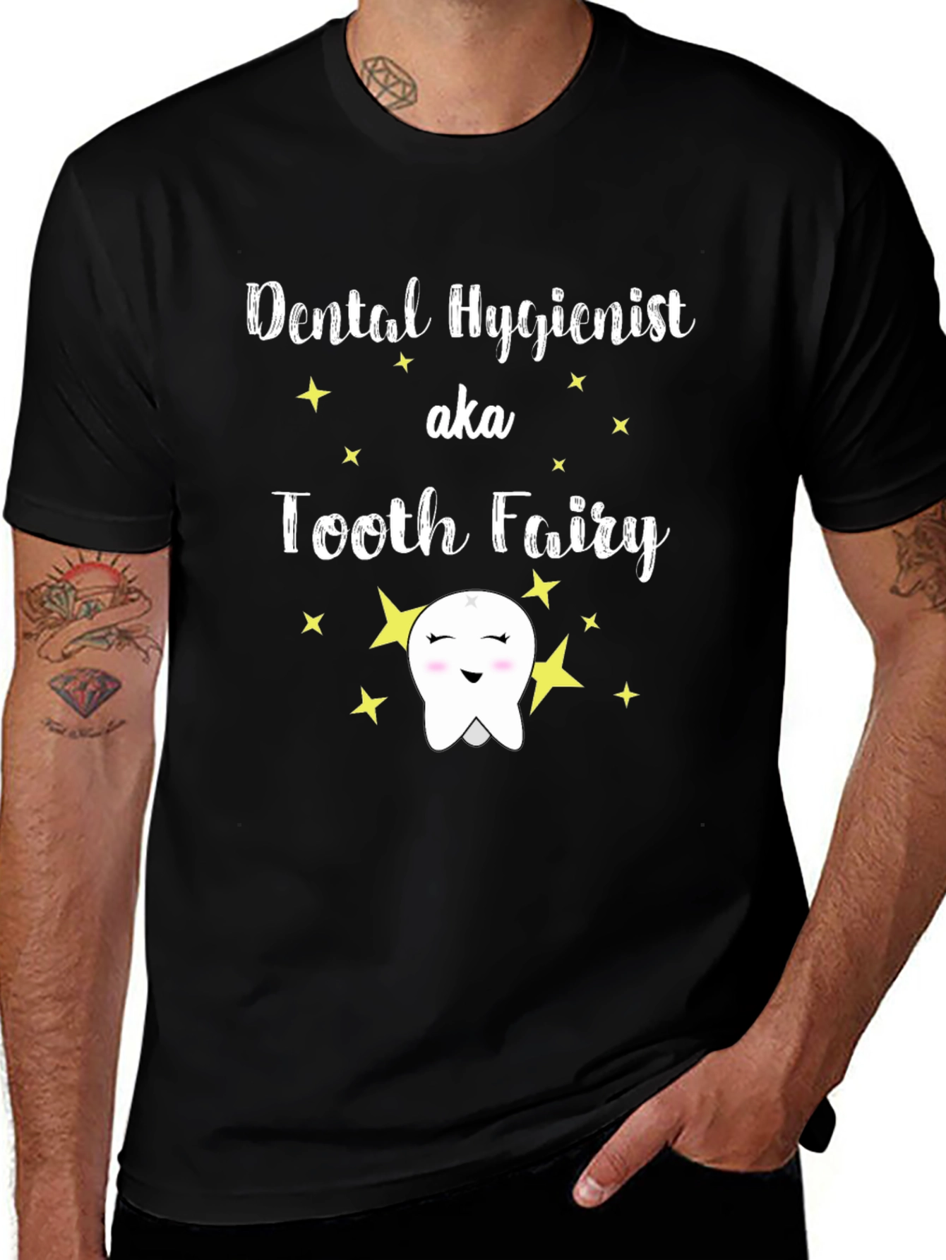 Variant 25 of Dental Hygienist Tooth Fairy T-Shirt