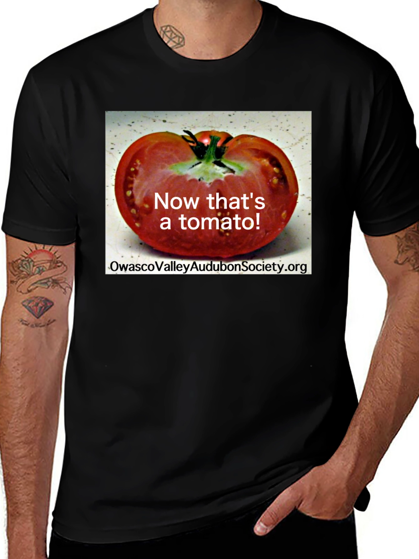 Variant 29 of Tomato Graphic Tee - Owasco Valley Audubon Society