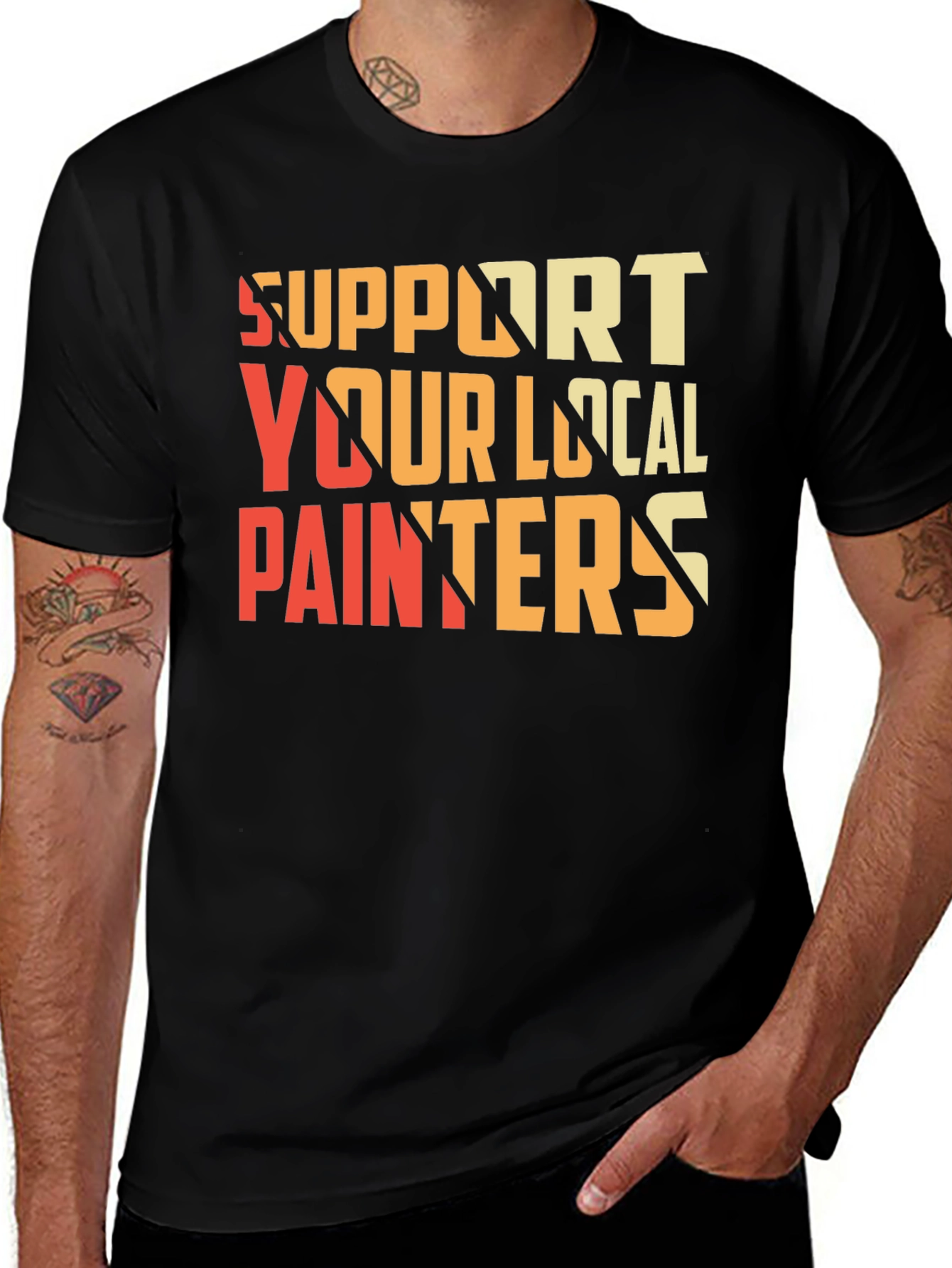 Support Your Local Painters Graphic Tee